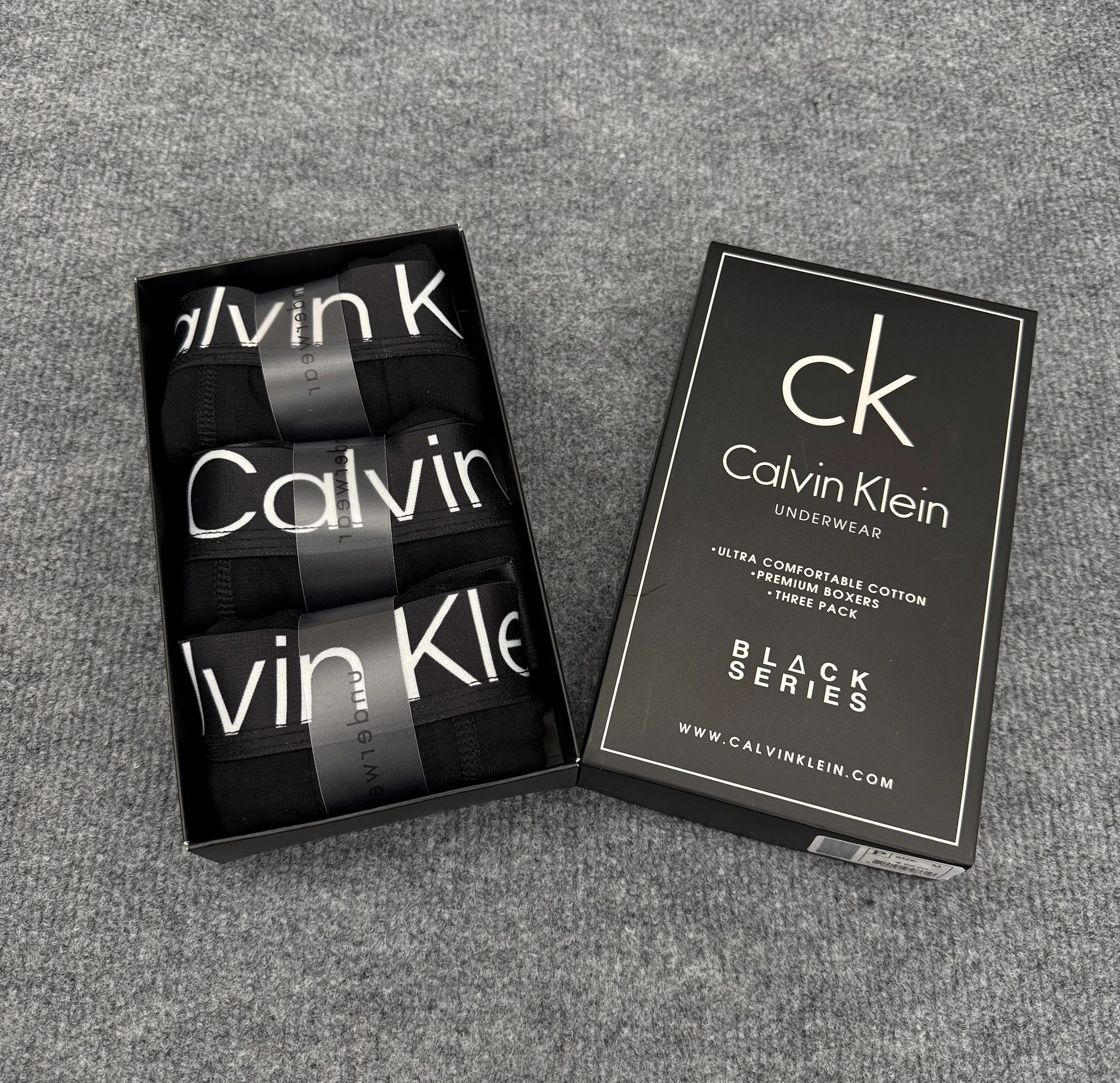 CK Erkek Boxer 3 Adet Kutulu