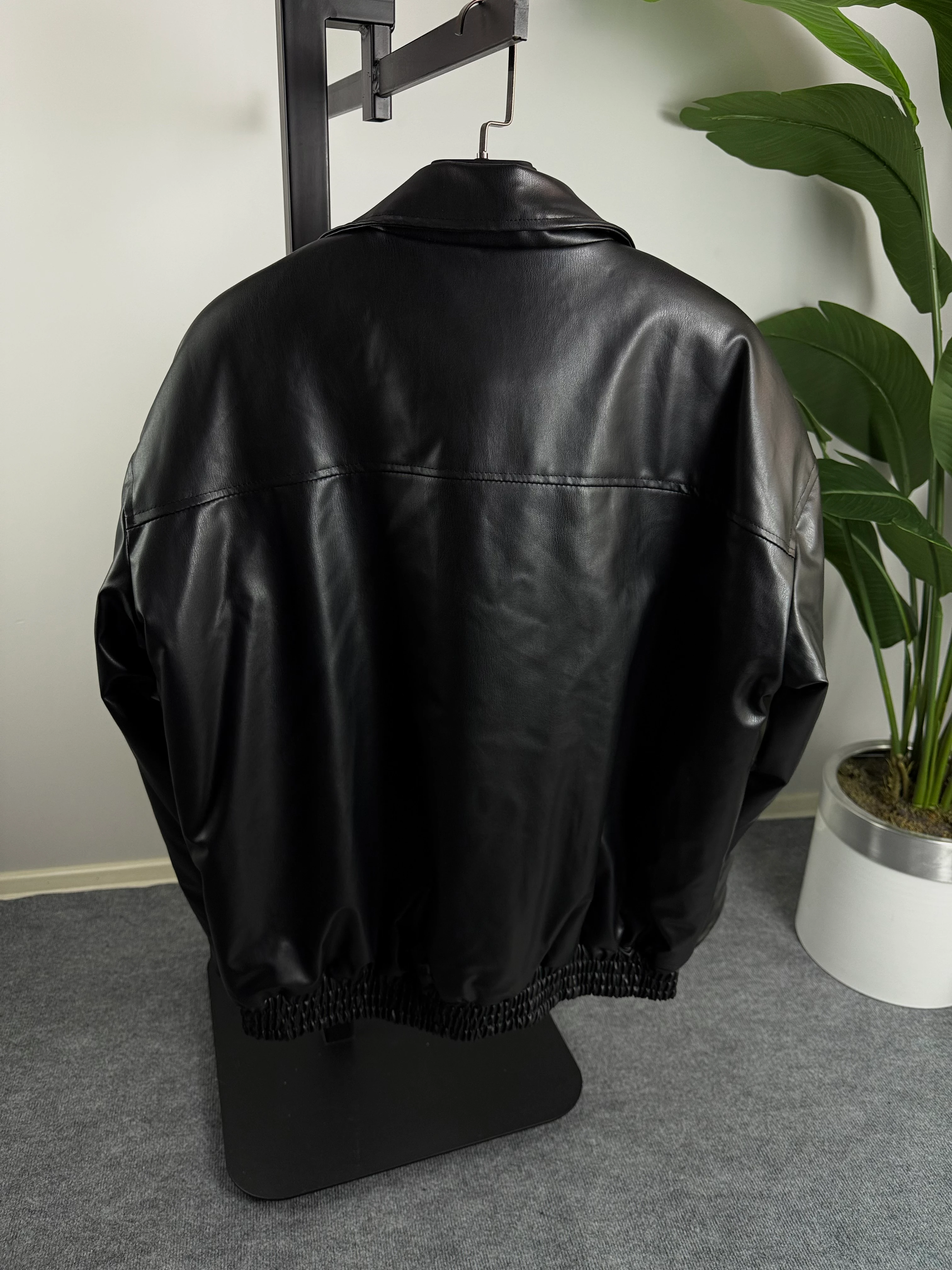 Bomber Kalıp Premium Deri Mont 