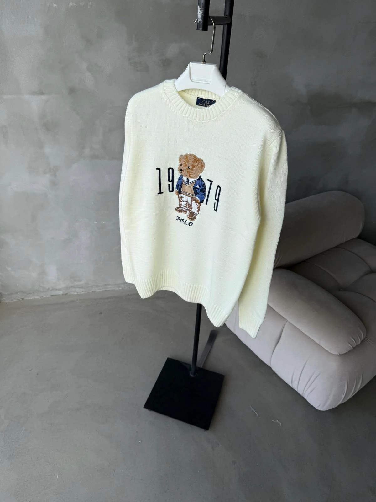 POLO BEAR DESENLİ ERKEK TRİKO KAZAK