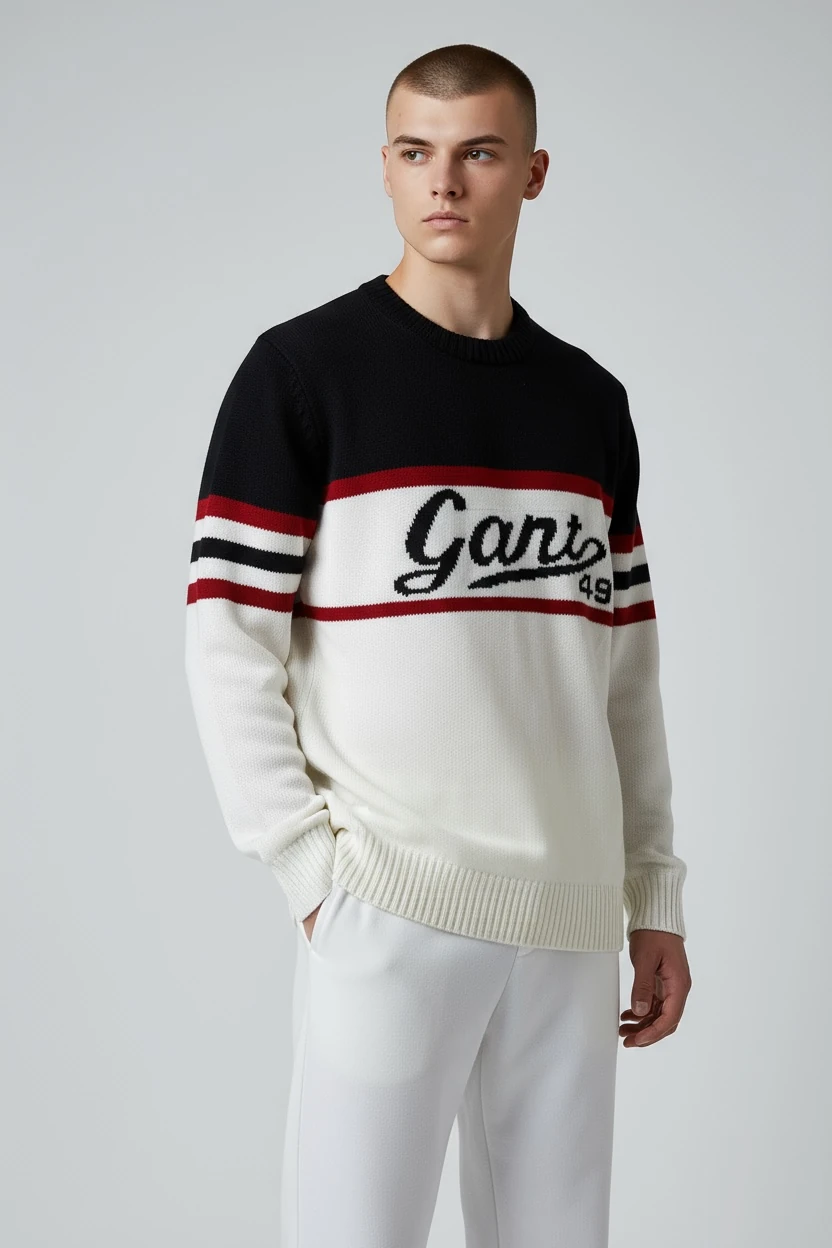 PARÇALI DESEN TRİKO