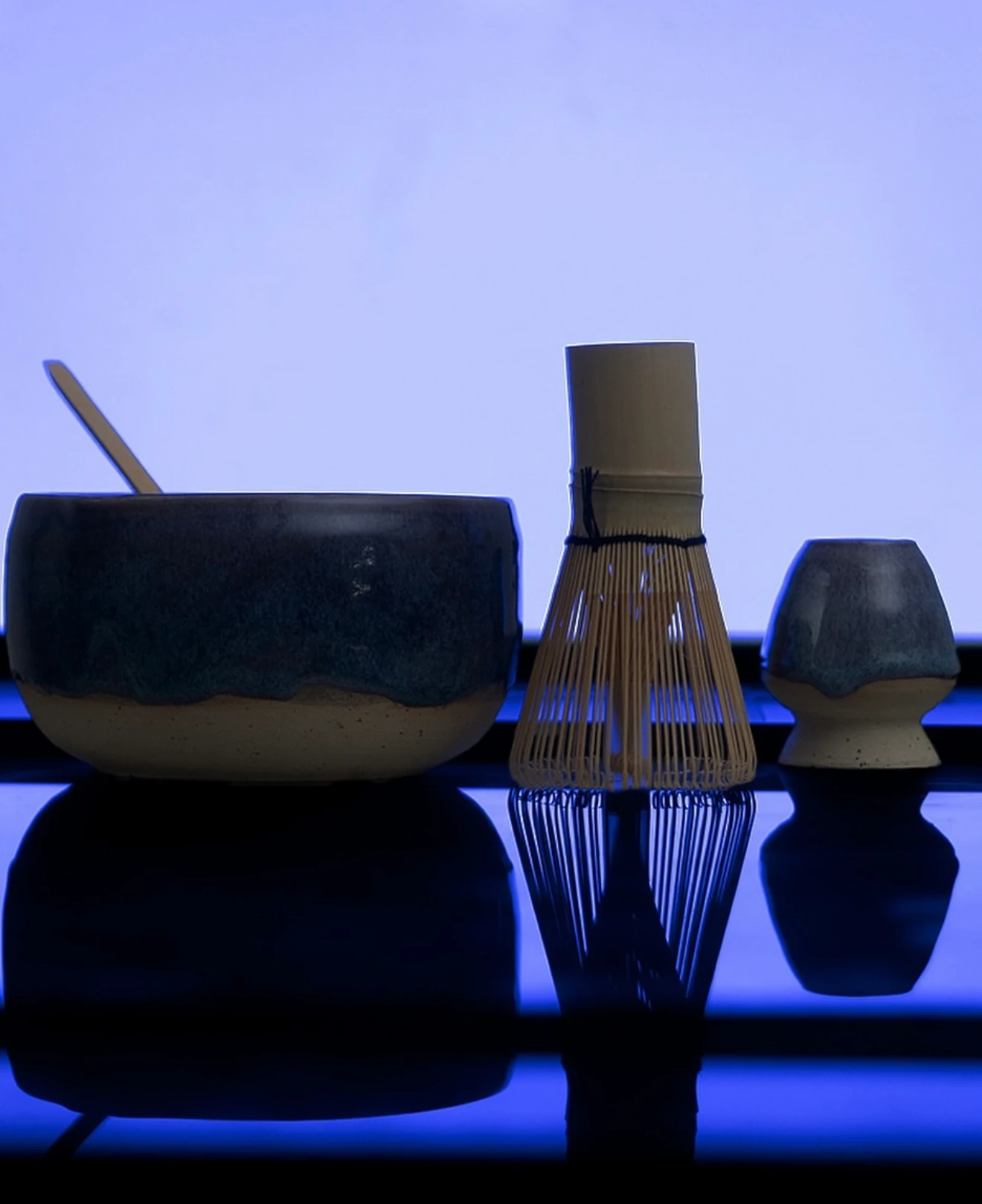 Matcha Seramik Seti - Lacivert