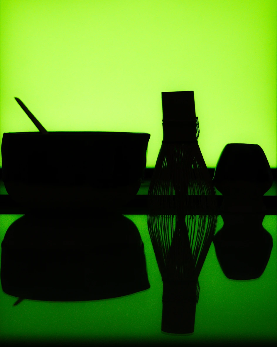 Matcha Seramik Seti - Koyu Yeşil