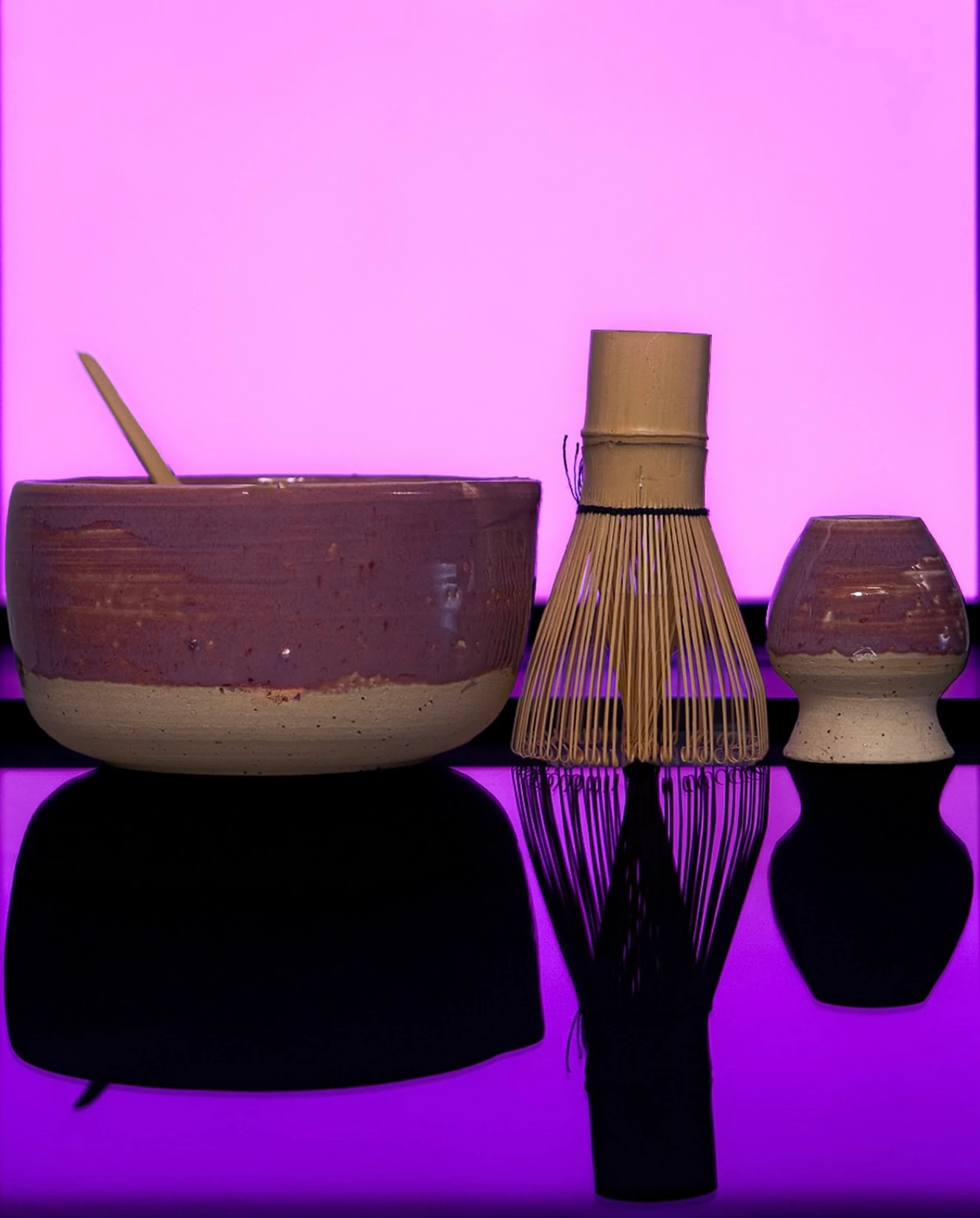 Matcha Seramik Seti - Pembe