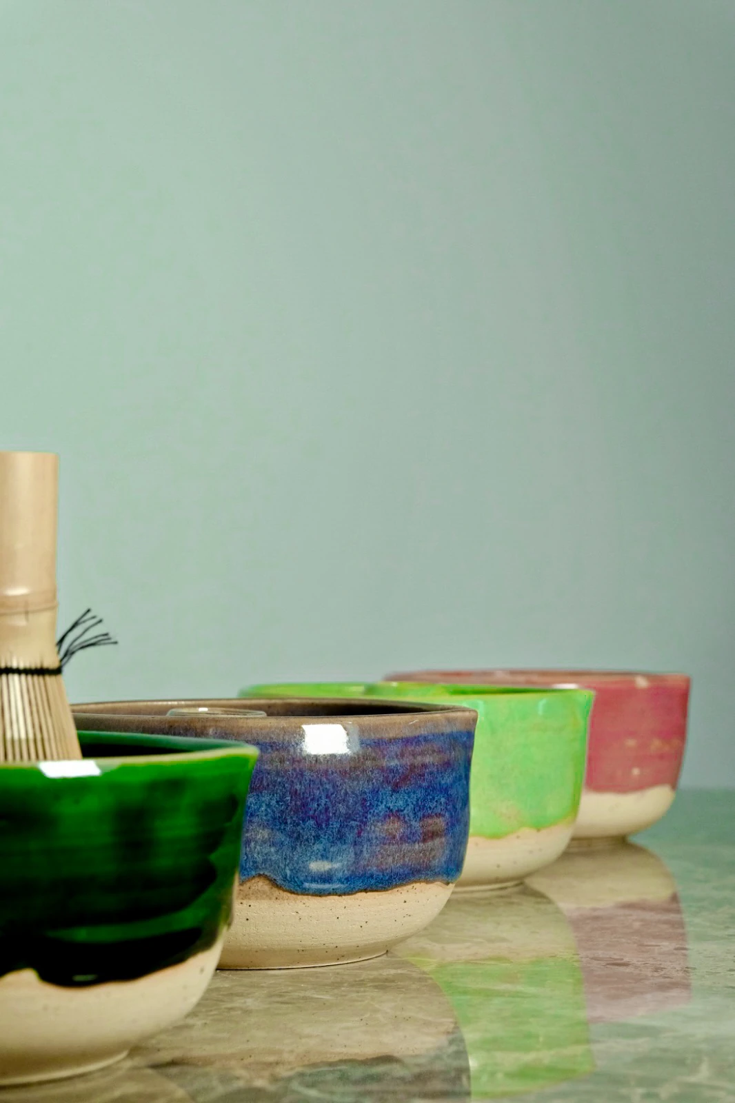 Matcha Seramik Seti - Lacivert