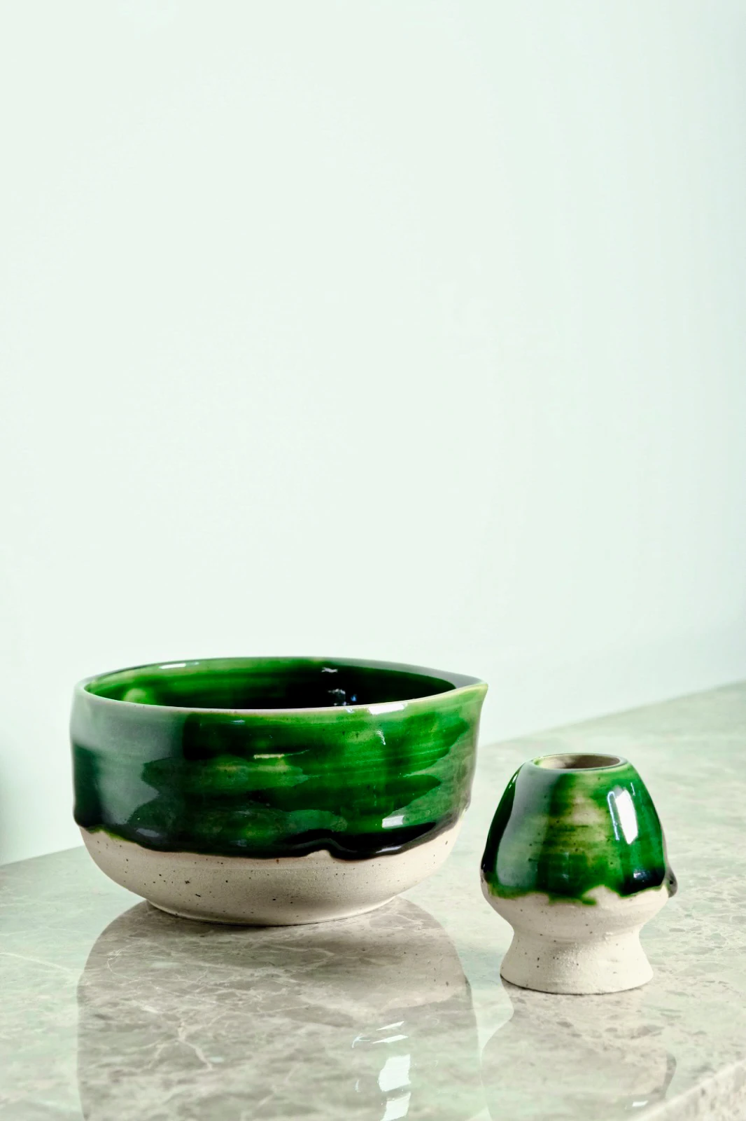 Matcha Seramik Seti - Lacivert