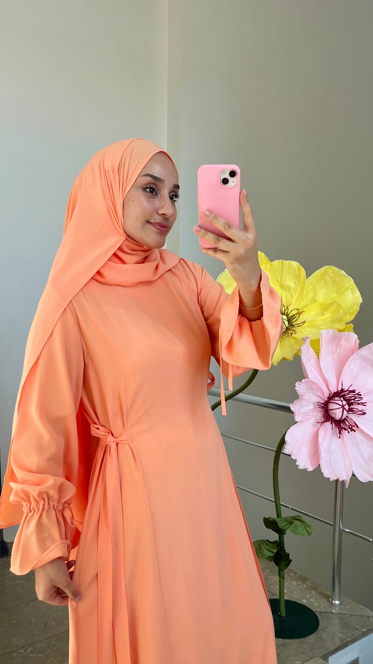 DEVA ABAYA ŞAL TAKIM ŞEFTALİ 