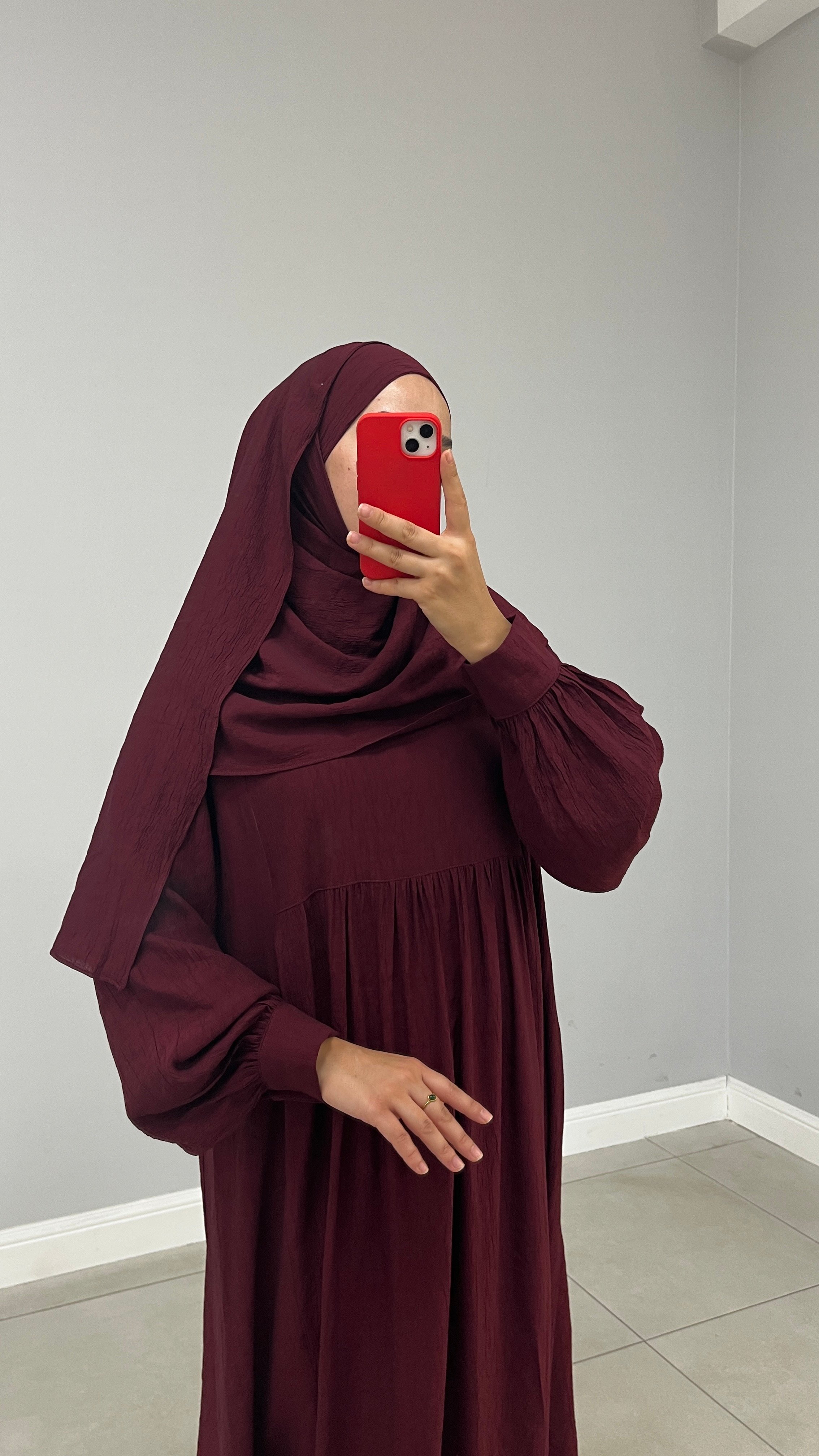 YAREN ŞALLI TAKIM BORDO