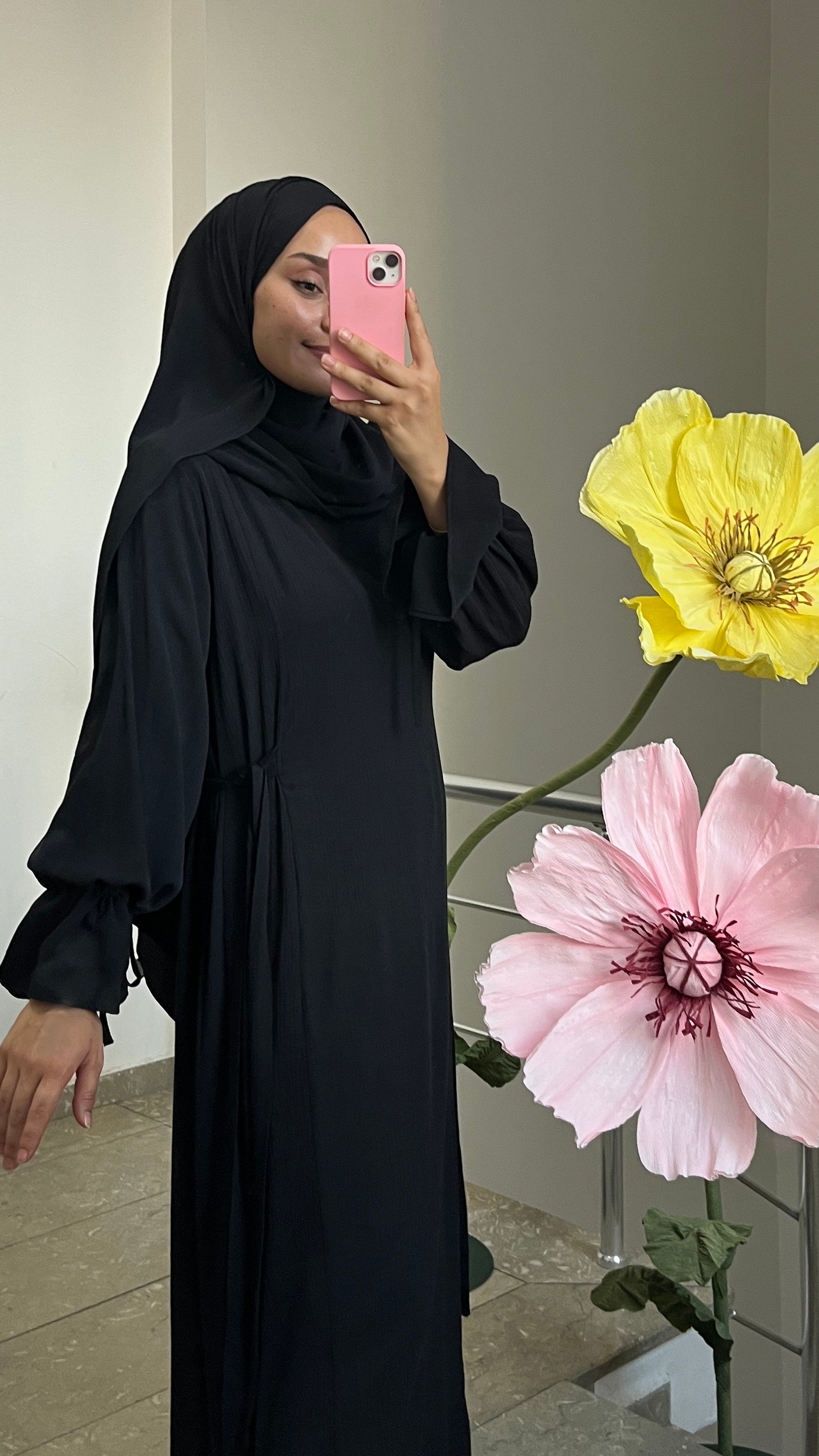 DEVA ABAYA SİYAH