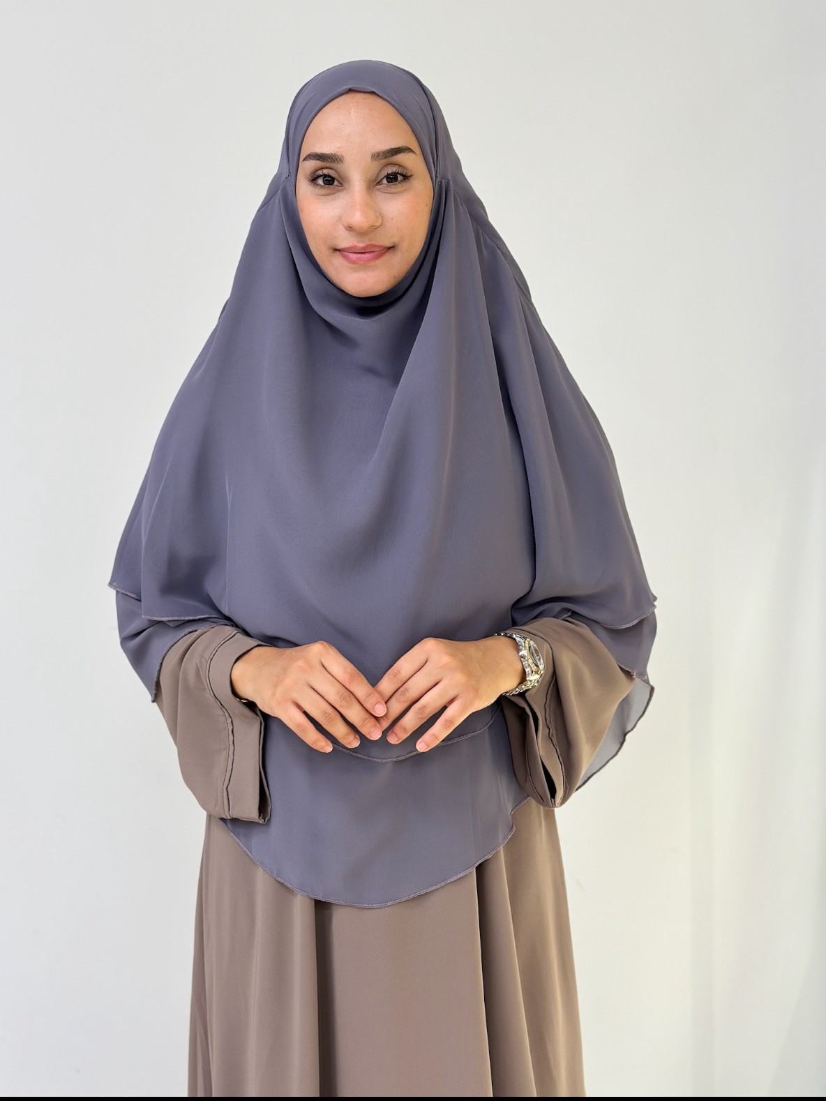 NAZENDE SUFLE 2 KATLI OVAL  - LİLA