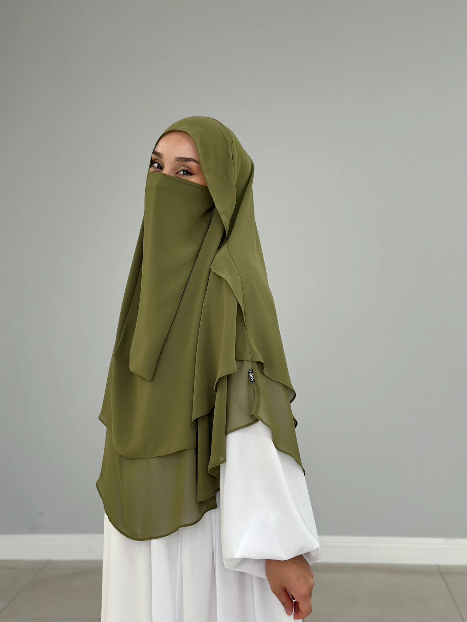 GÖLGELİ ŞİFON SUFLE ORTA YAĞ YEŞİLİ