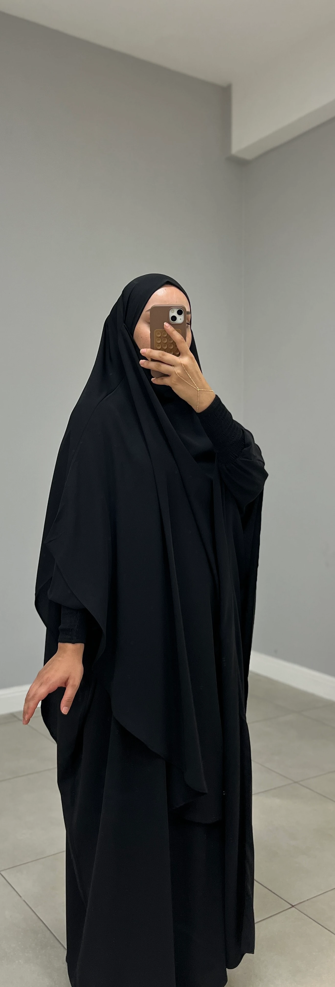 TAKVA SUFLE SÜPER SOFT KREP SİYAH 