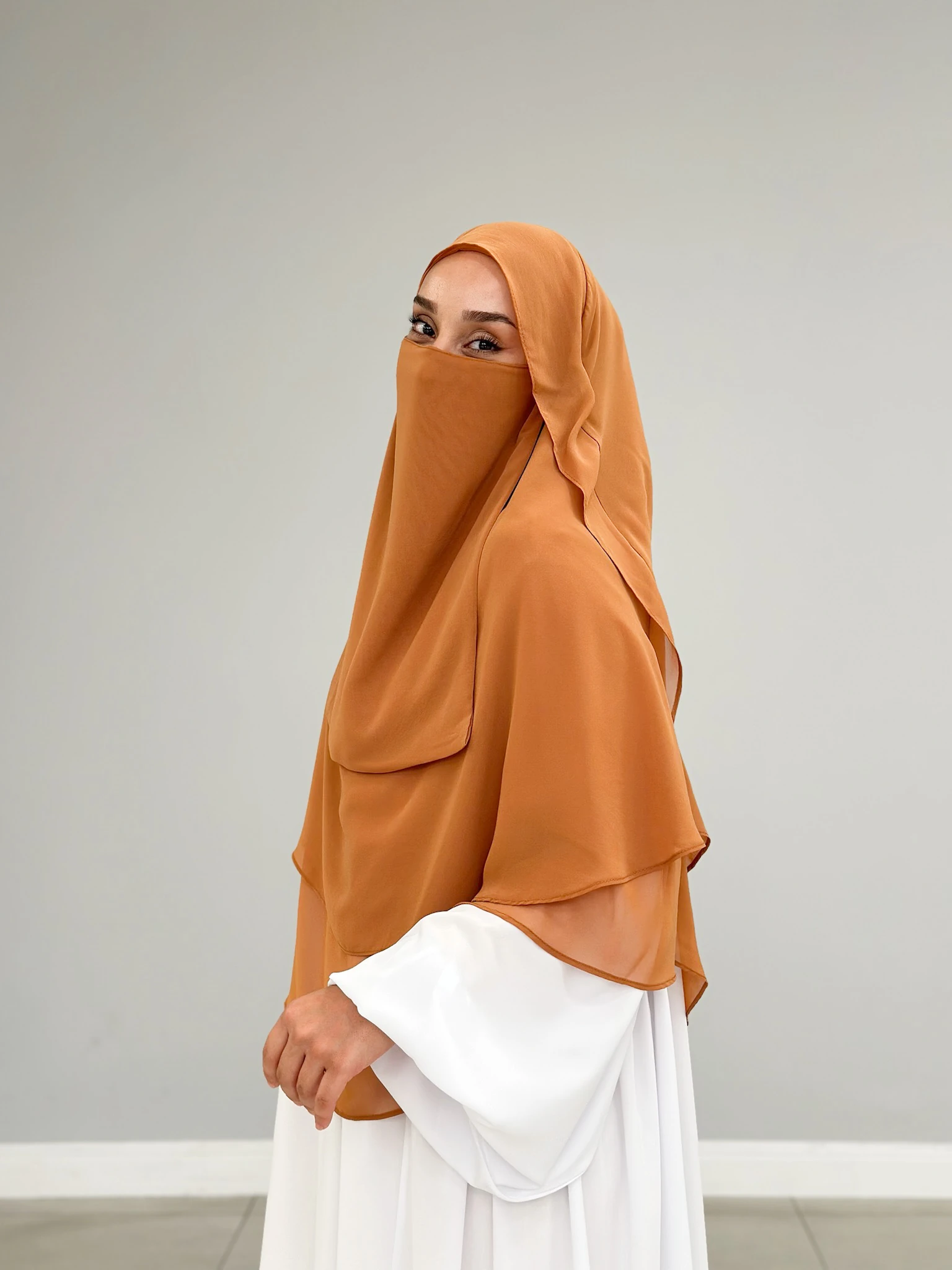 GÖLGELİ ŞİFON SUFLE ORTA ŞEFTALİ