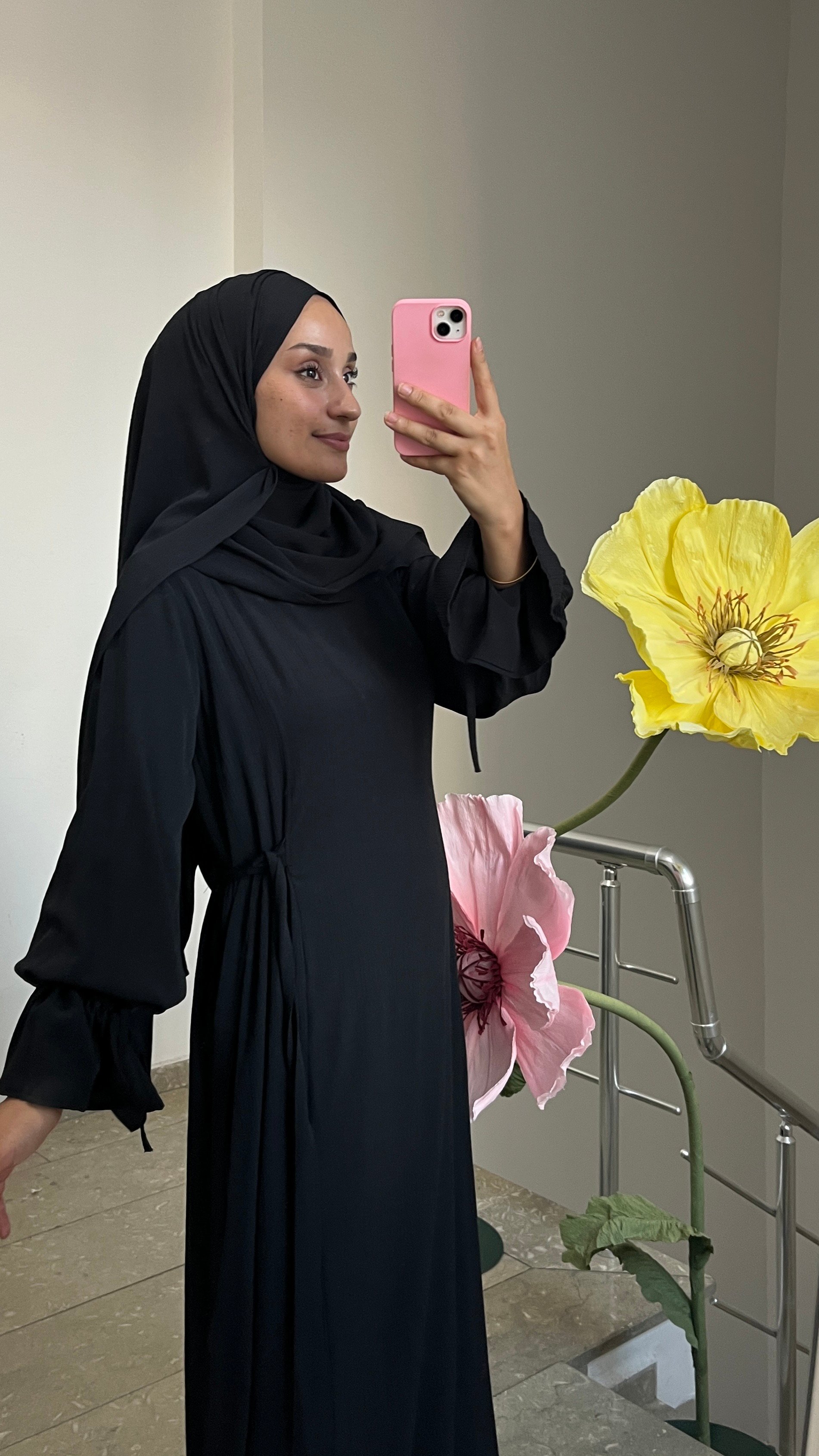 DEVA ABAYA SİYAH