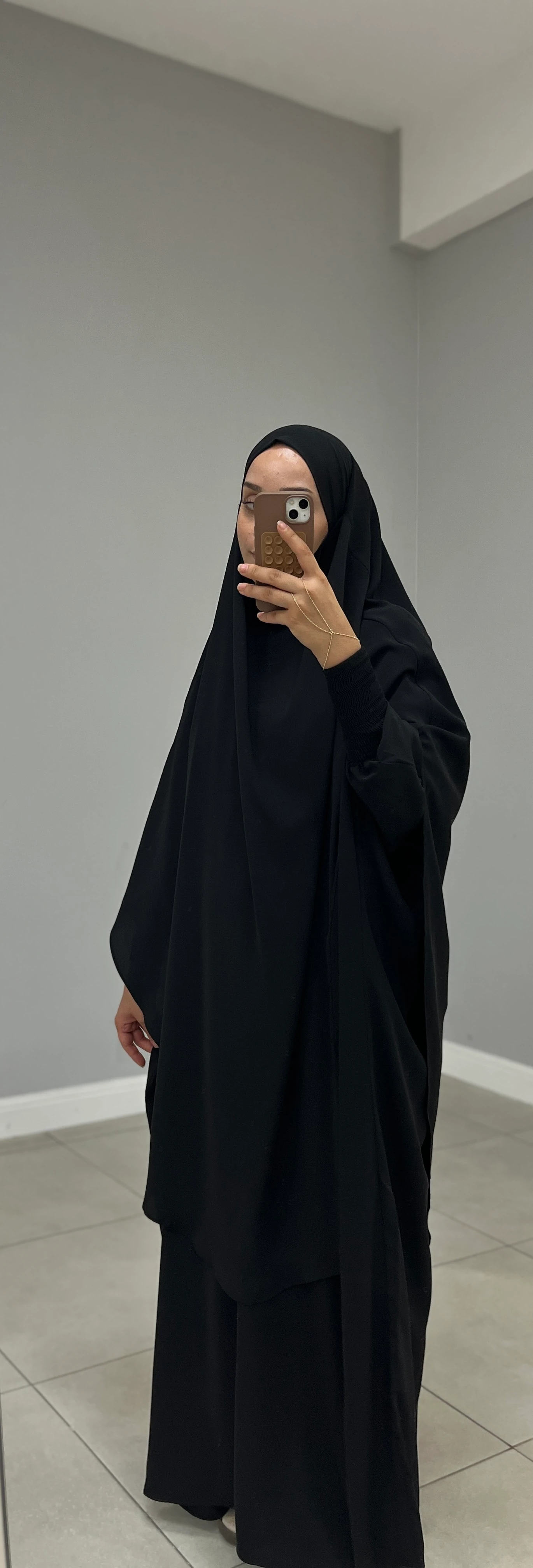 TAKVA SUFLE MEDİNE İPEĞİ SİYAH