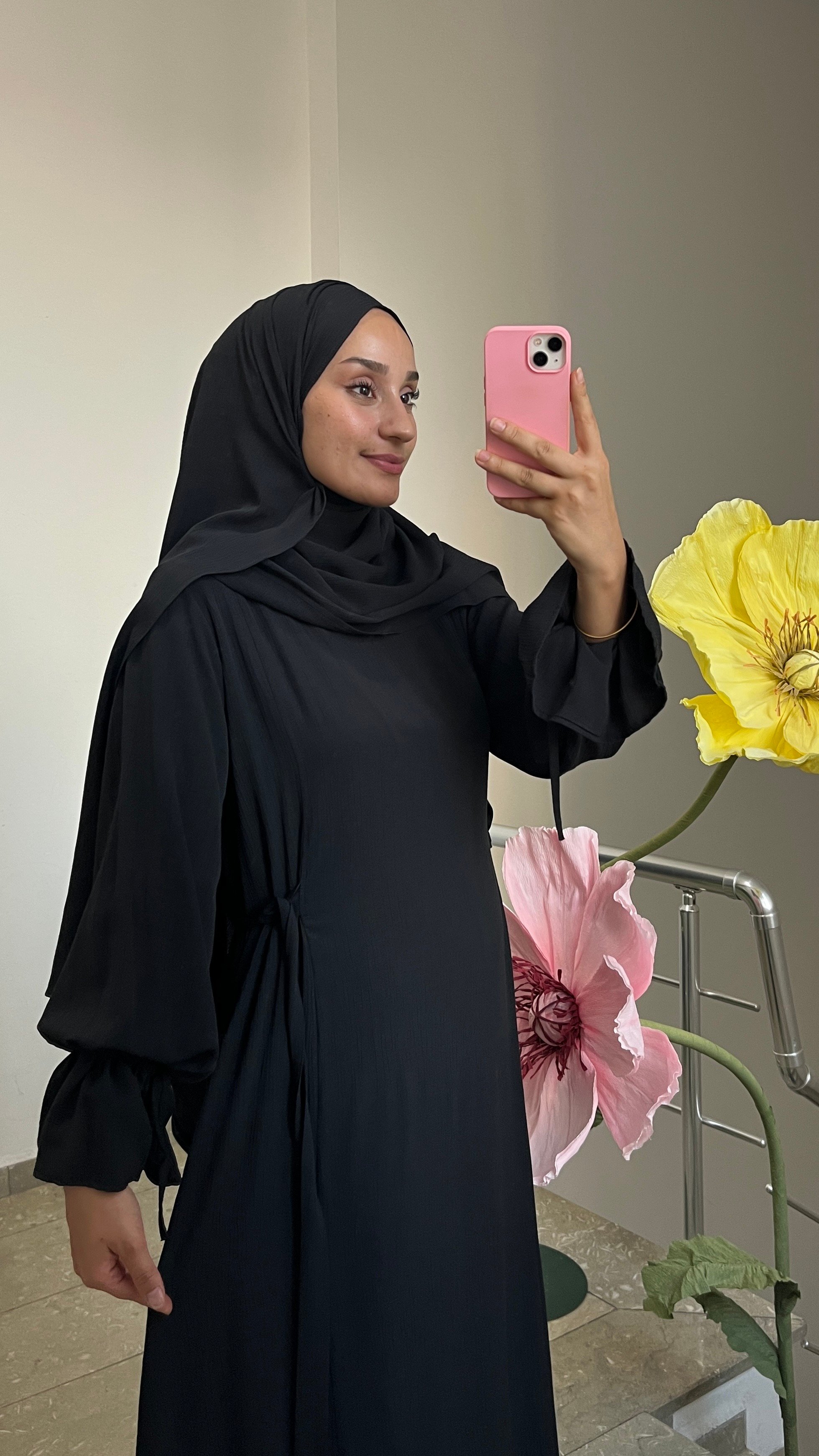 DEVA ABAYA SİYAH