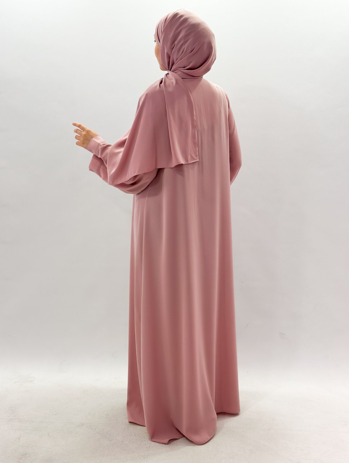 Meva Abaya Pudra Pembe