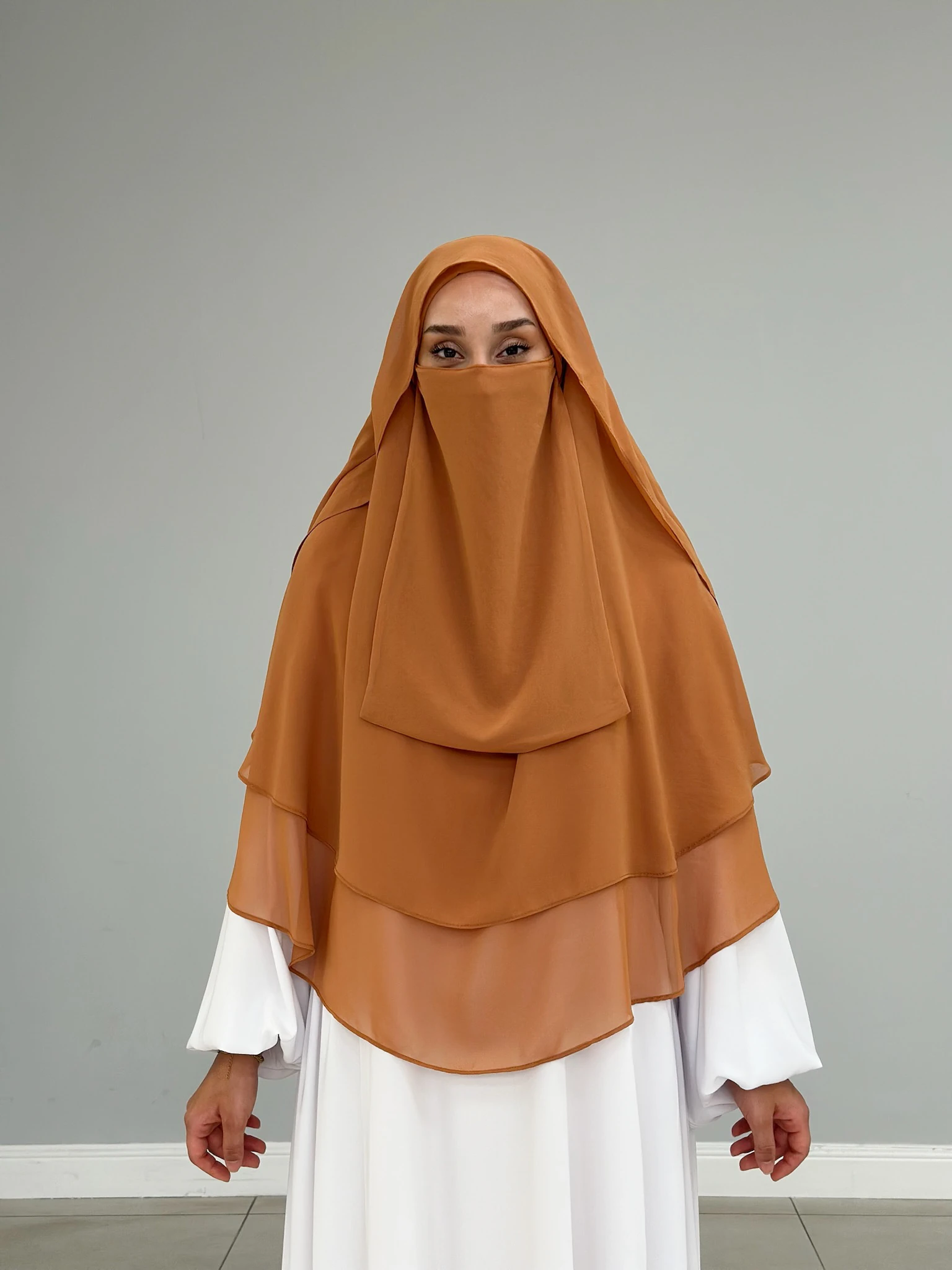 GÖLGELİ ŞİFON SUFLE ORTA ŞEFTALİ