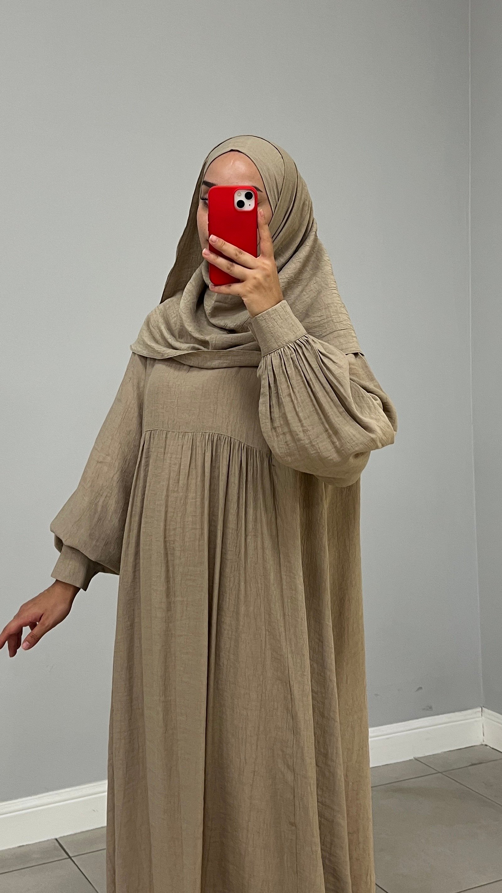 YAREN ŞALLI TAKIM BEJ