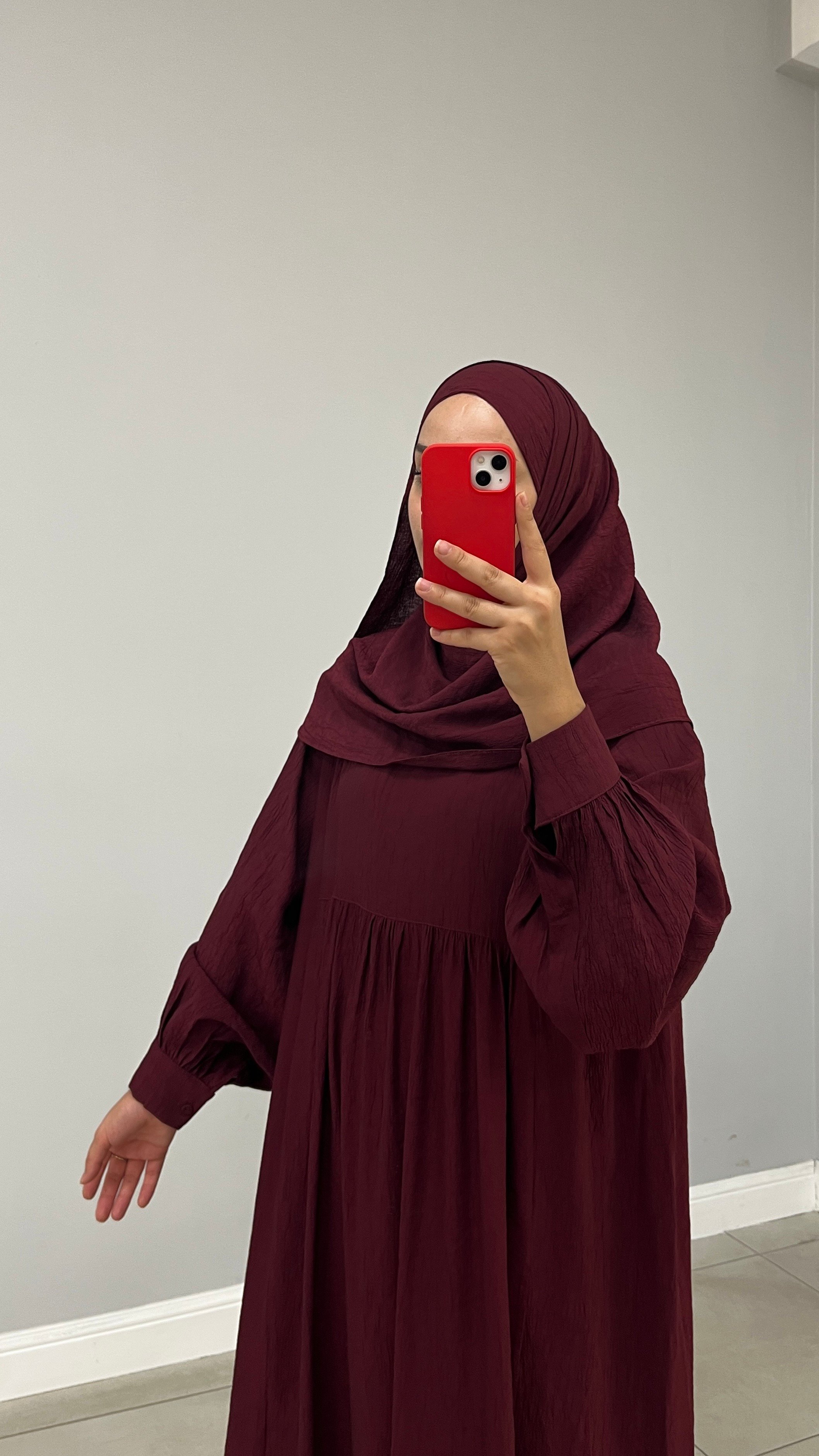 YAREN ŞALLI TAKIM BORDO