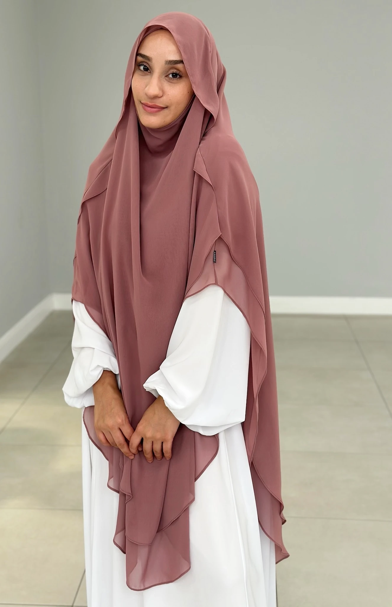 GÖLGELİ ŞİFON SUFLE UZUN GÜL KURUSU