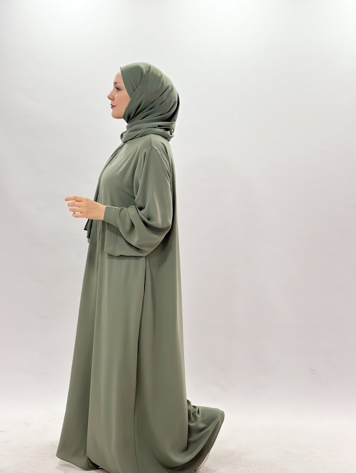 Meva Abaya Yosun Yeşili
