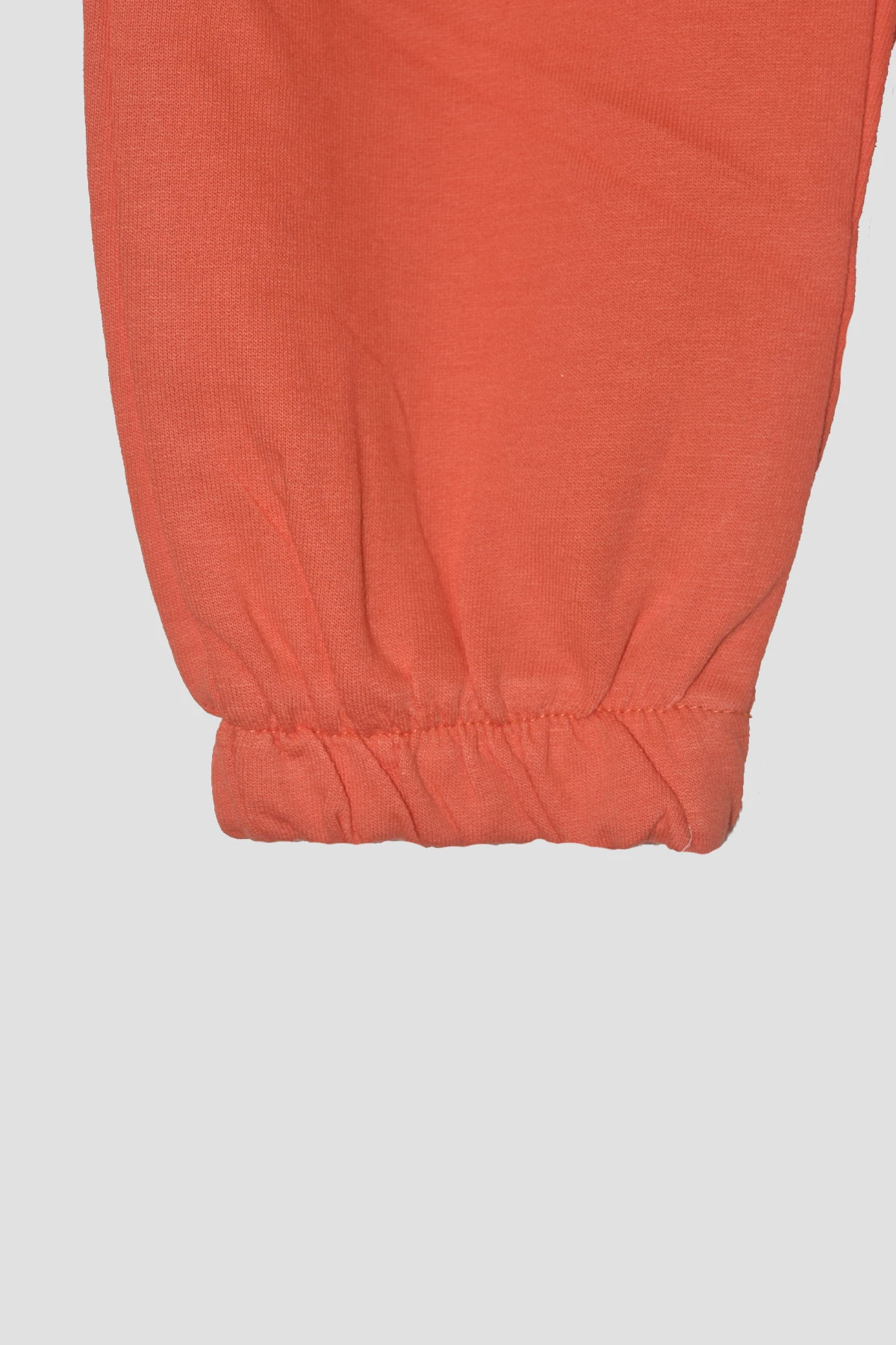 Erkek Çocuk %100 Pamuk Dinozor Nakışlı Paça Lastikli Cepli Trend Takım - 2145 - Bej-Turuncu