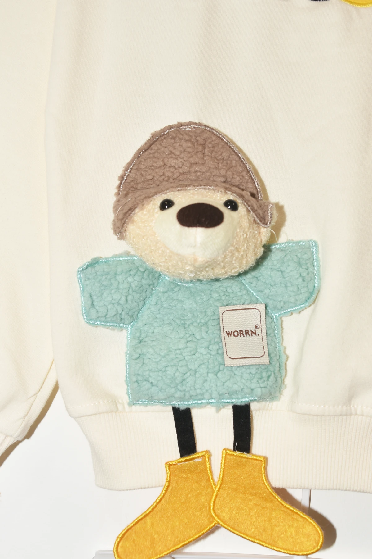 Erkek Çocuk %100 Pamuk Planet Nakışlı Ayıcık Aksesuarlı Eşofman Takım - 2149 - Siyah