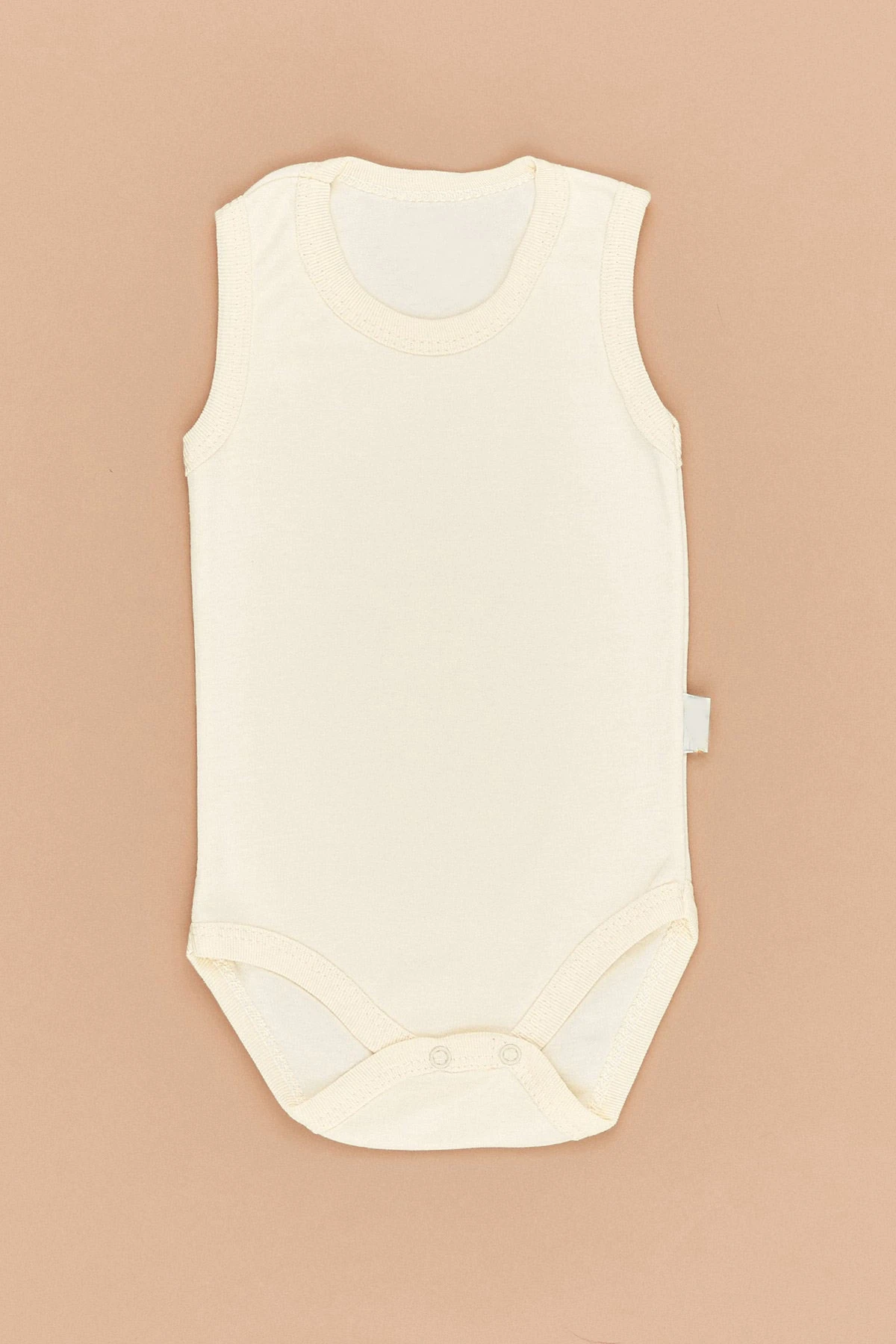 Kız Erkek Bebek 3-18 Ay %100 Pamuk Kolsuz Zıbın - 26032315