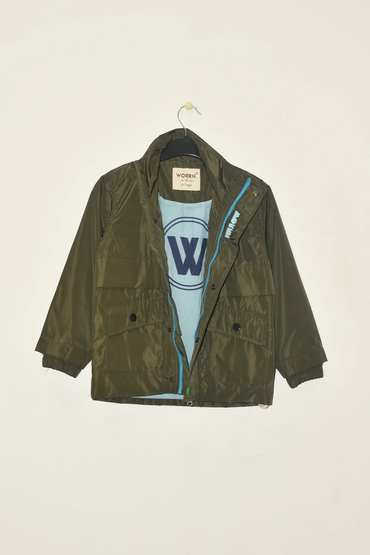 Erkek Çocuk Su/Rüzgar Geçirmez Nakışlı Premium Yağmurluk - 2109