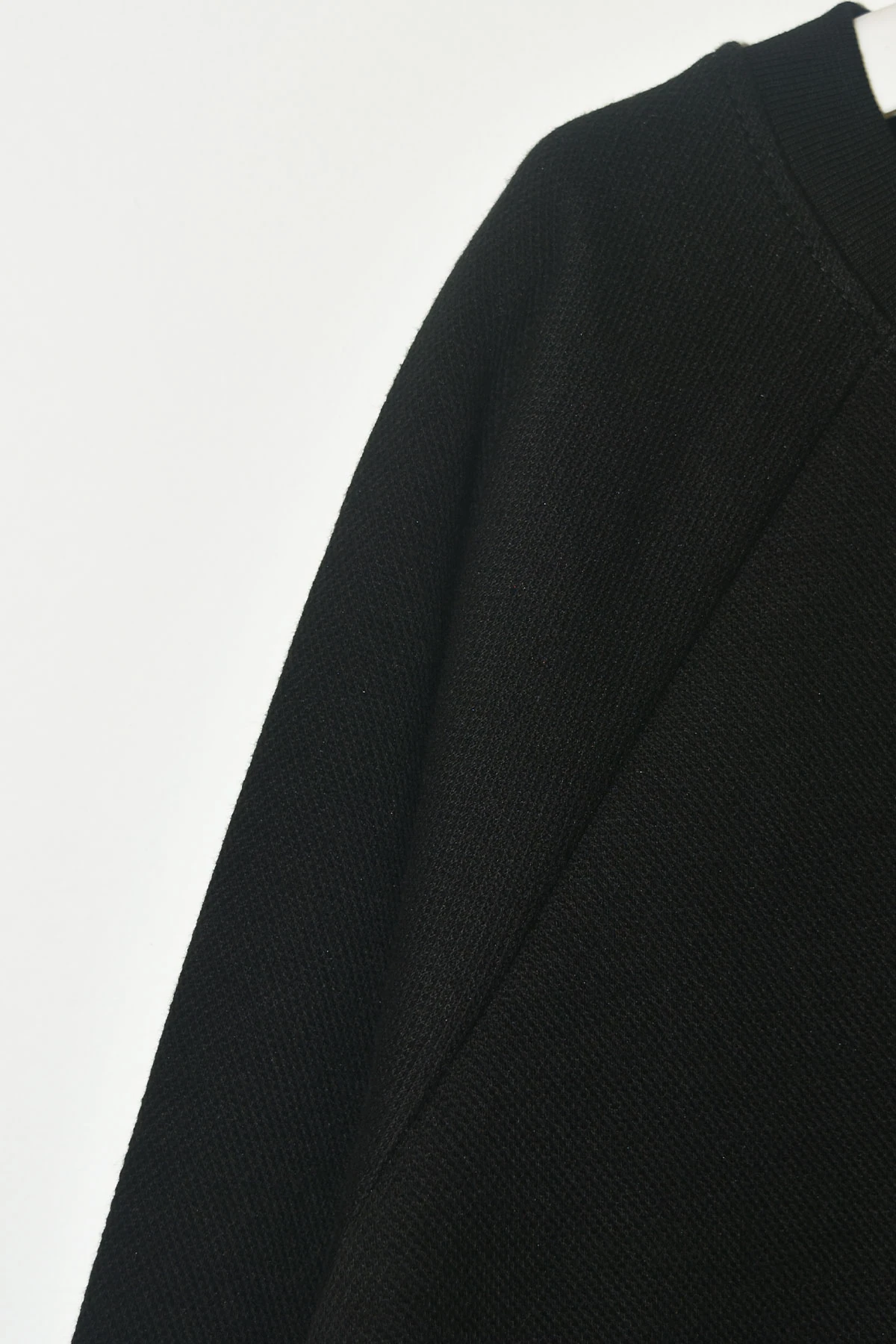 Erkek Çocuk Reglan Kol Pike Kumaş Yüksek Kaliteli Trend Sweatshirt - 1020/1003 - Siyah