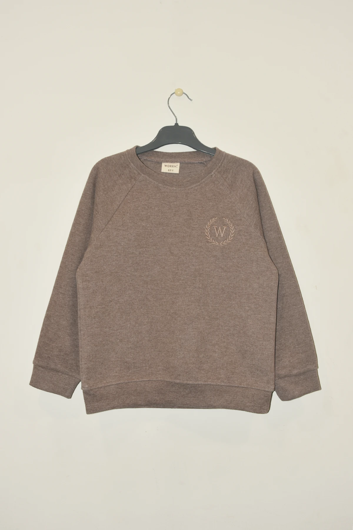 Erkek Kız Çocuk Reglan Kol Premium Kalite Sweatshirt - 1004/1005 - Vizon