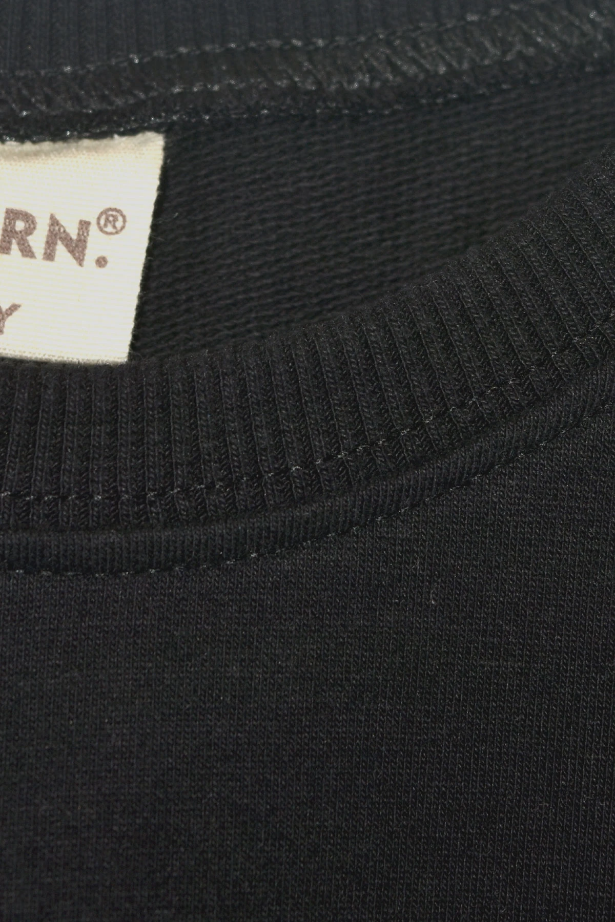 Kız Çocuk %100 Pamuk Kalp Desenli Bisiklet Yaka Trend Sweatshirt - 1022S - Siyah