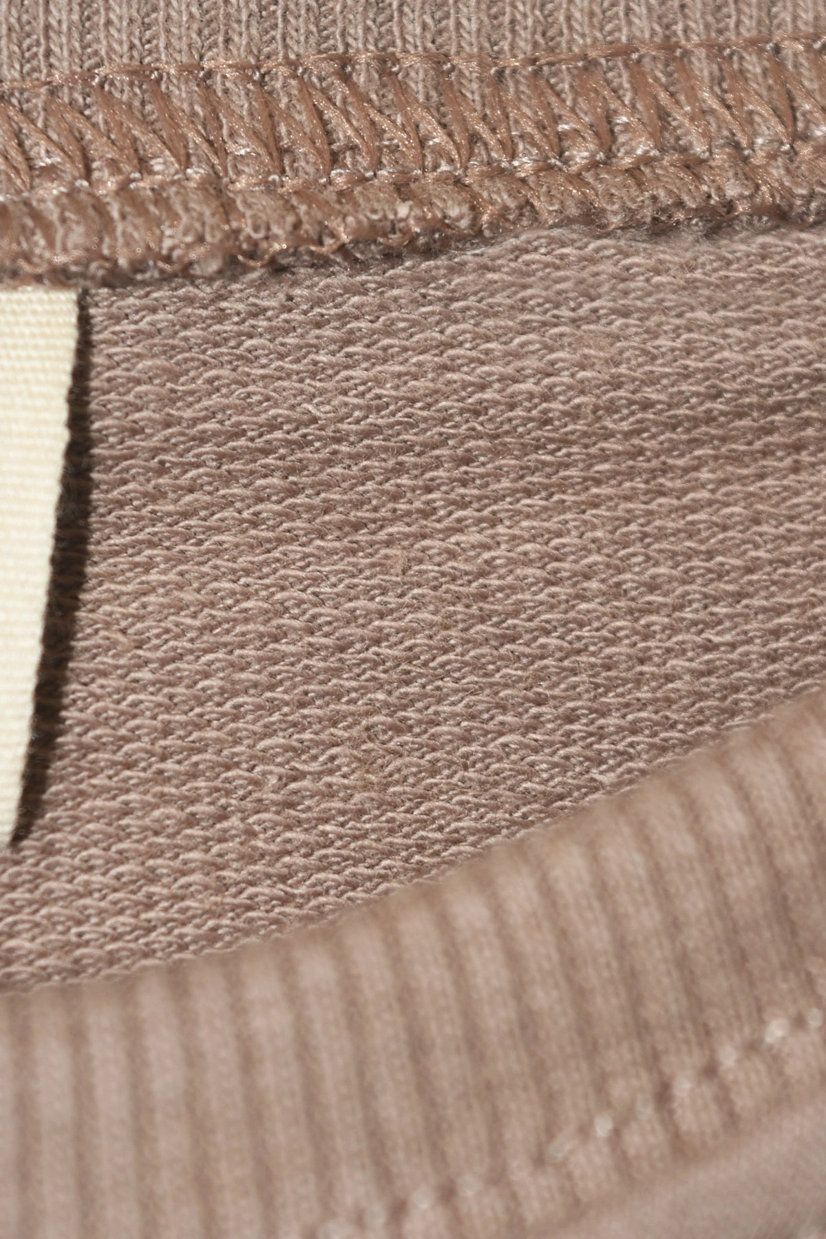 Kız Çocuk %100 Pamuk Kalp Desenli Bisiklet Yaka Trend Sweatshirt - 1022S - Kahverengi