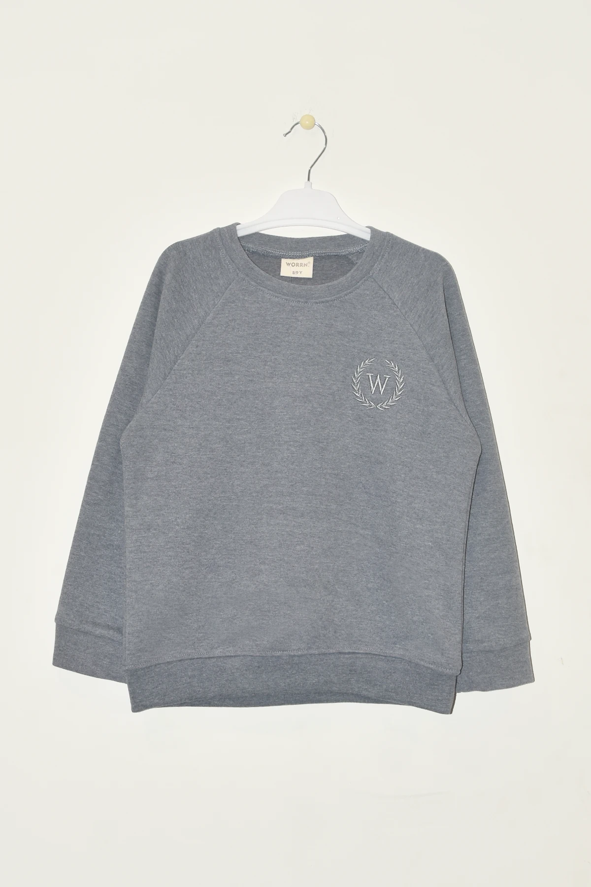 Erkek Kız Çocuk Reglan Kol Premium Kalite Sweatshirt - 1004/1005 - Gri