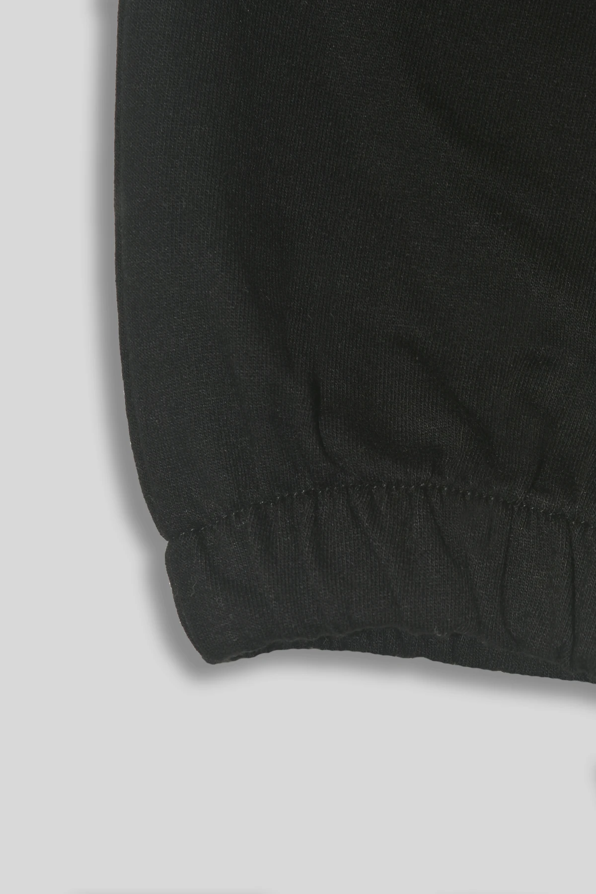 Erkek Çocuk %100 Pamuk Free Happy Süzene Nakışlı Paça Lastikli Trend Takım - 2146 - Sıyah