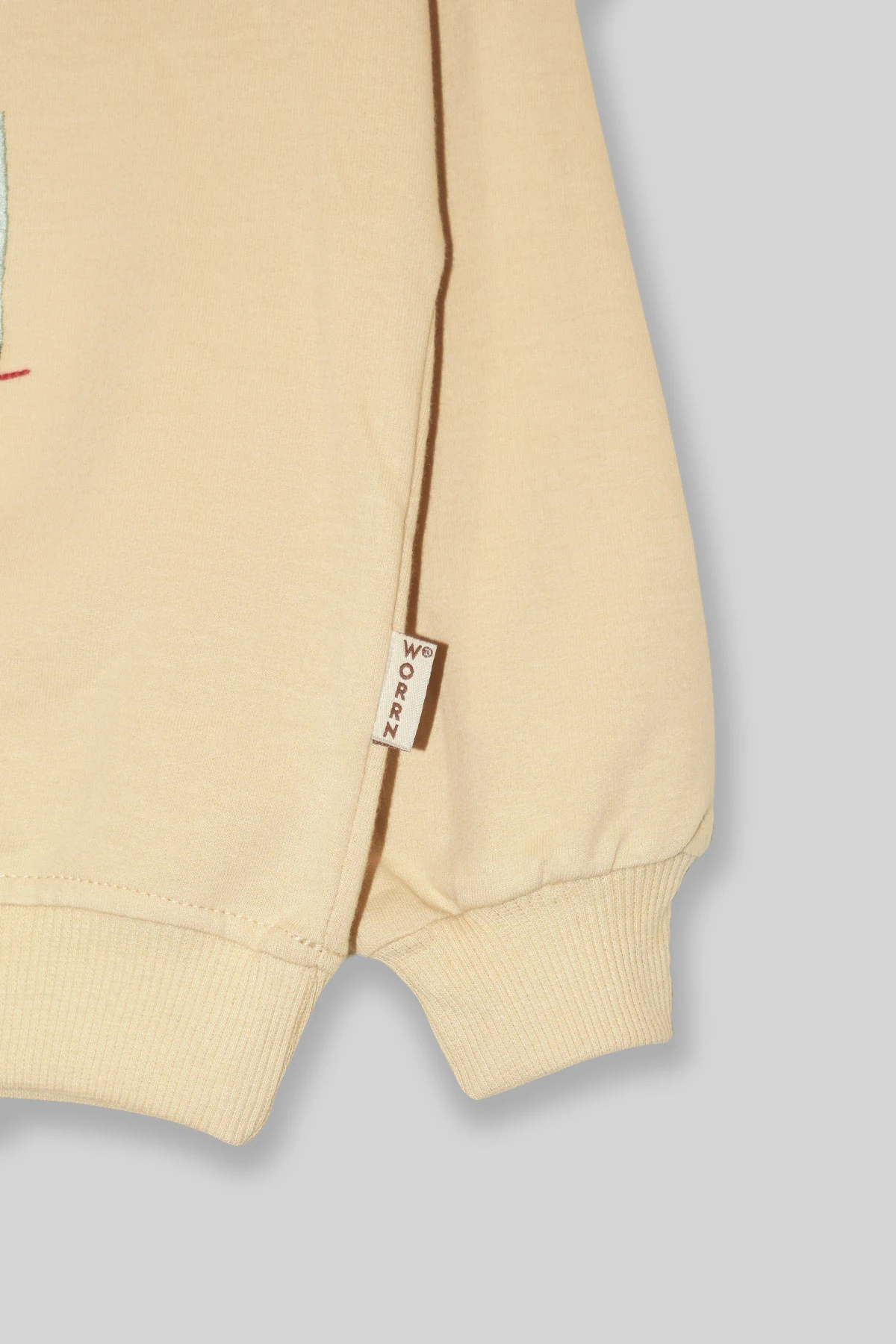 Erkek Çocuk %100 Pamuk Traktör Nakış Süzeneli Trend Eşofman Takım - 2151 - Yeşil