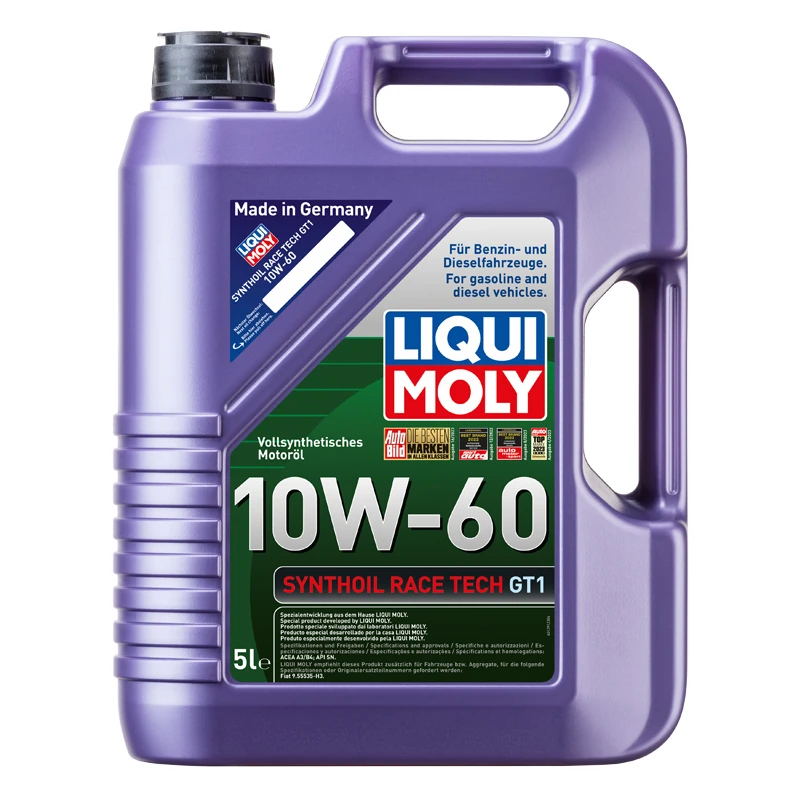 Liqui Moly Synthoil Race Tech GT1 10W-60 Motor Yağı 5 Lt
