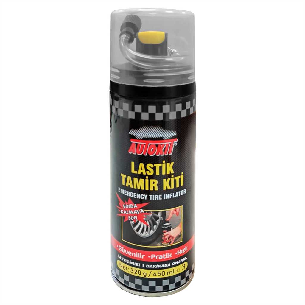 AUTOKIT LASTİK TAMİR KİTİ 450 ml