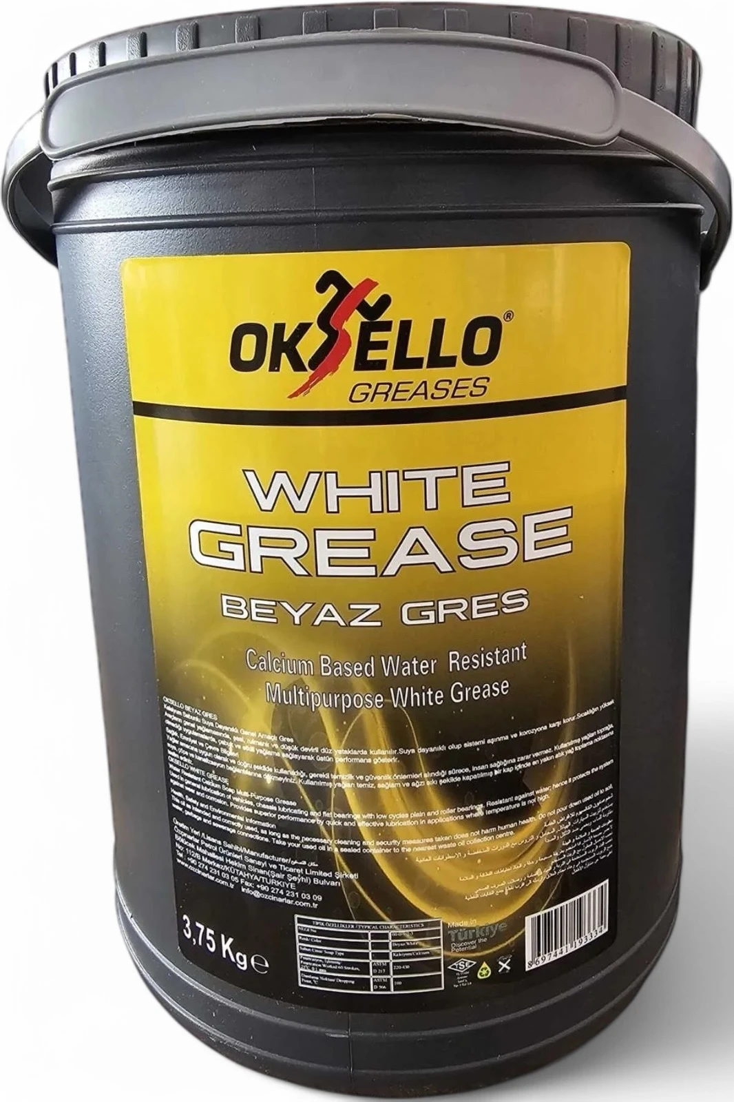 OKSELLO Beyaz gres yağı 