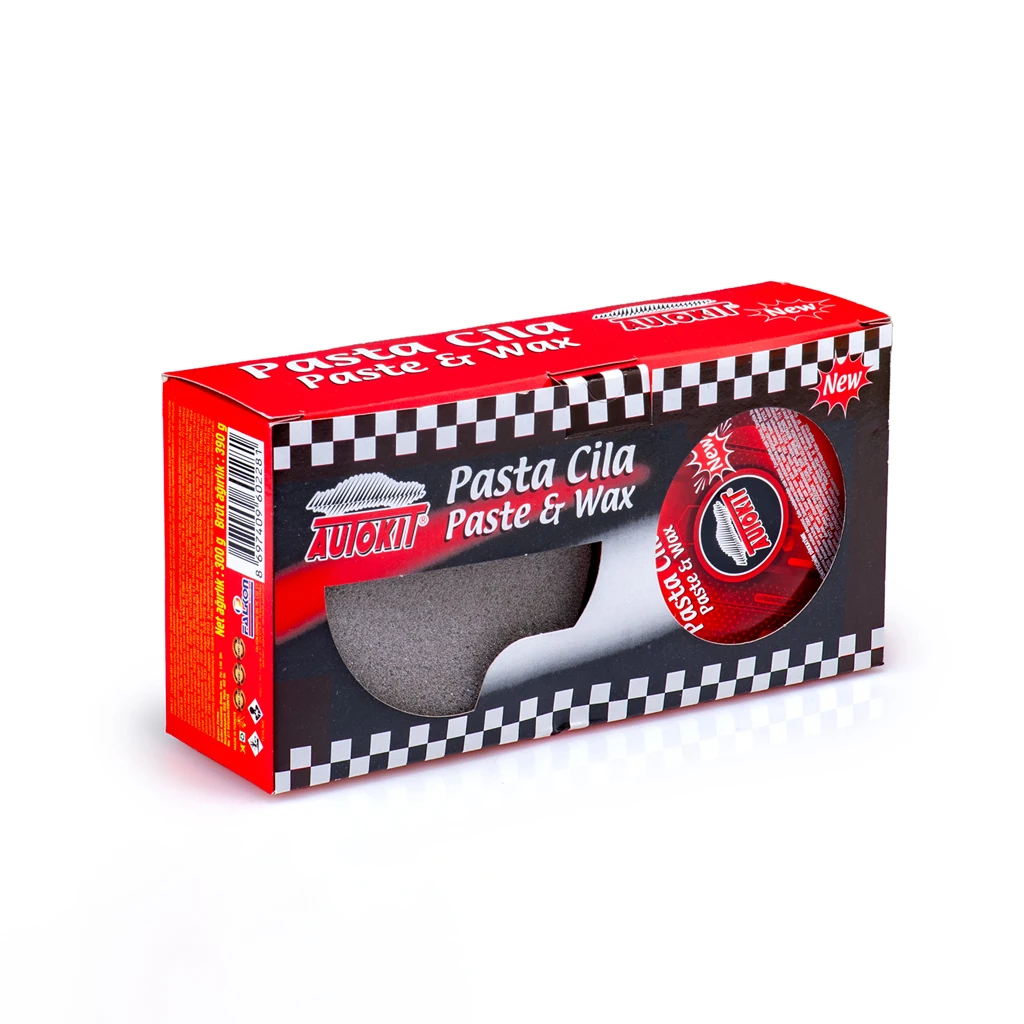 AUTOKIT PASTA CİLA SETİ “2 ADET SÜNGERLİ” 300 gr