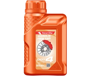 Petrol Ofisi Hidrolik Fren Yağı Dot 4 - 500Ml