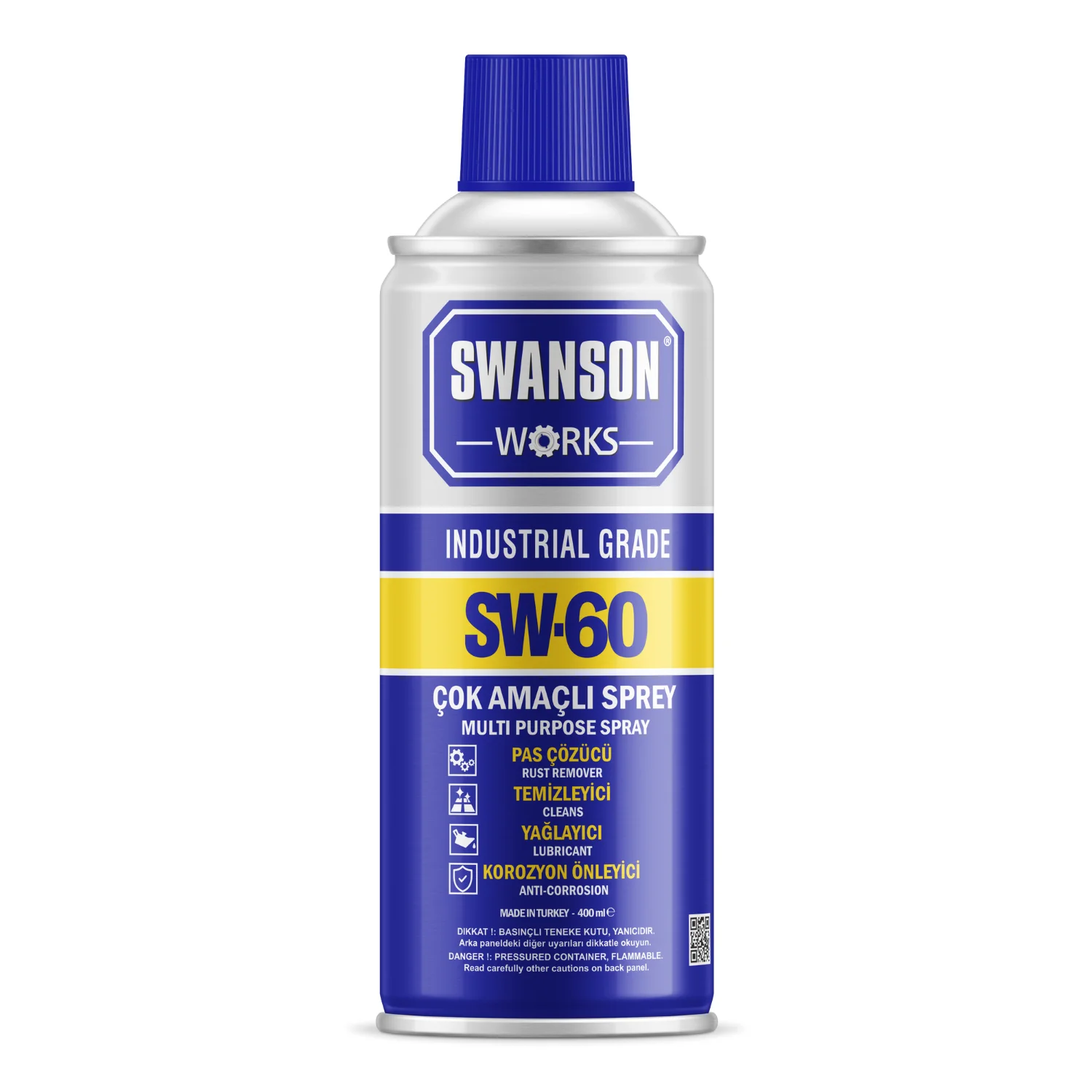  SWANSON WORKS SW-60 pas sökücü ve yağlayıcı 400 ML