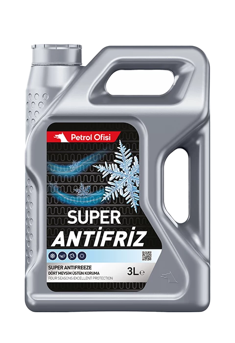Petrol ofisi Süper Antifiriz mavi antifriz 3Lt