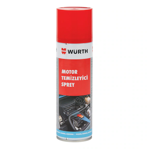 WÜRTH MOTOR TEMİZLEYİCİ SPREY HIZLI 500ml