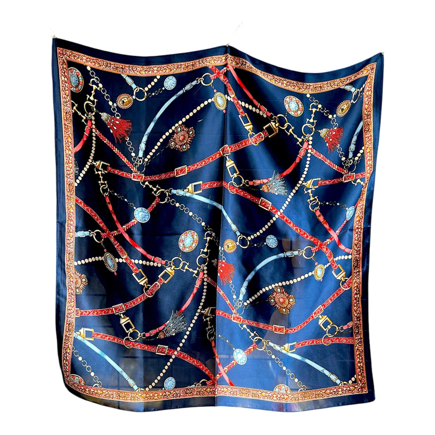 Desenli Eşarp - Şal - Fular