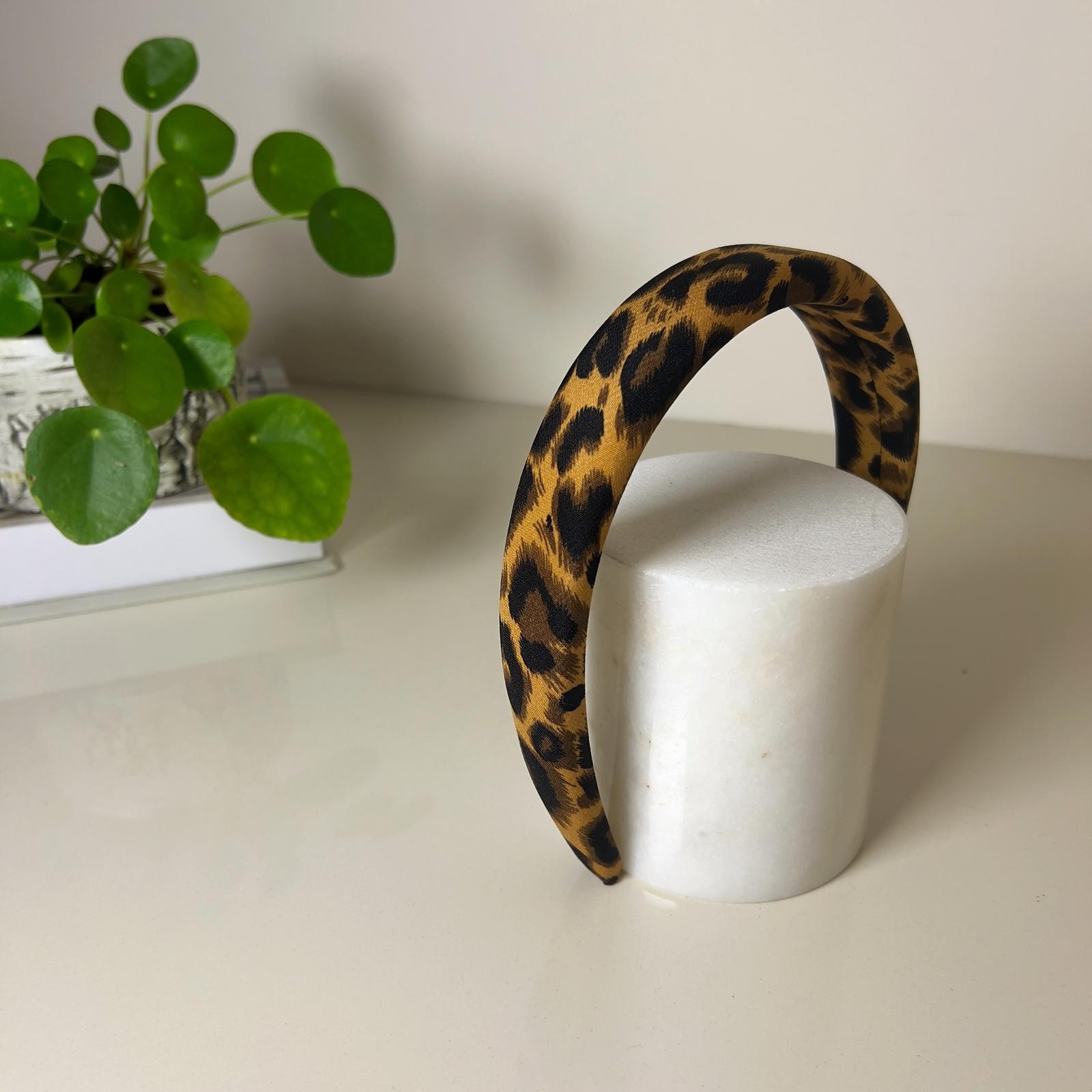 MID LEOPARD HEADBAND - Hardal Leopar