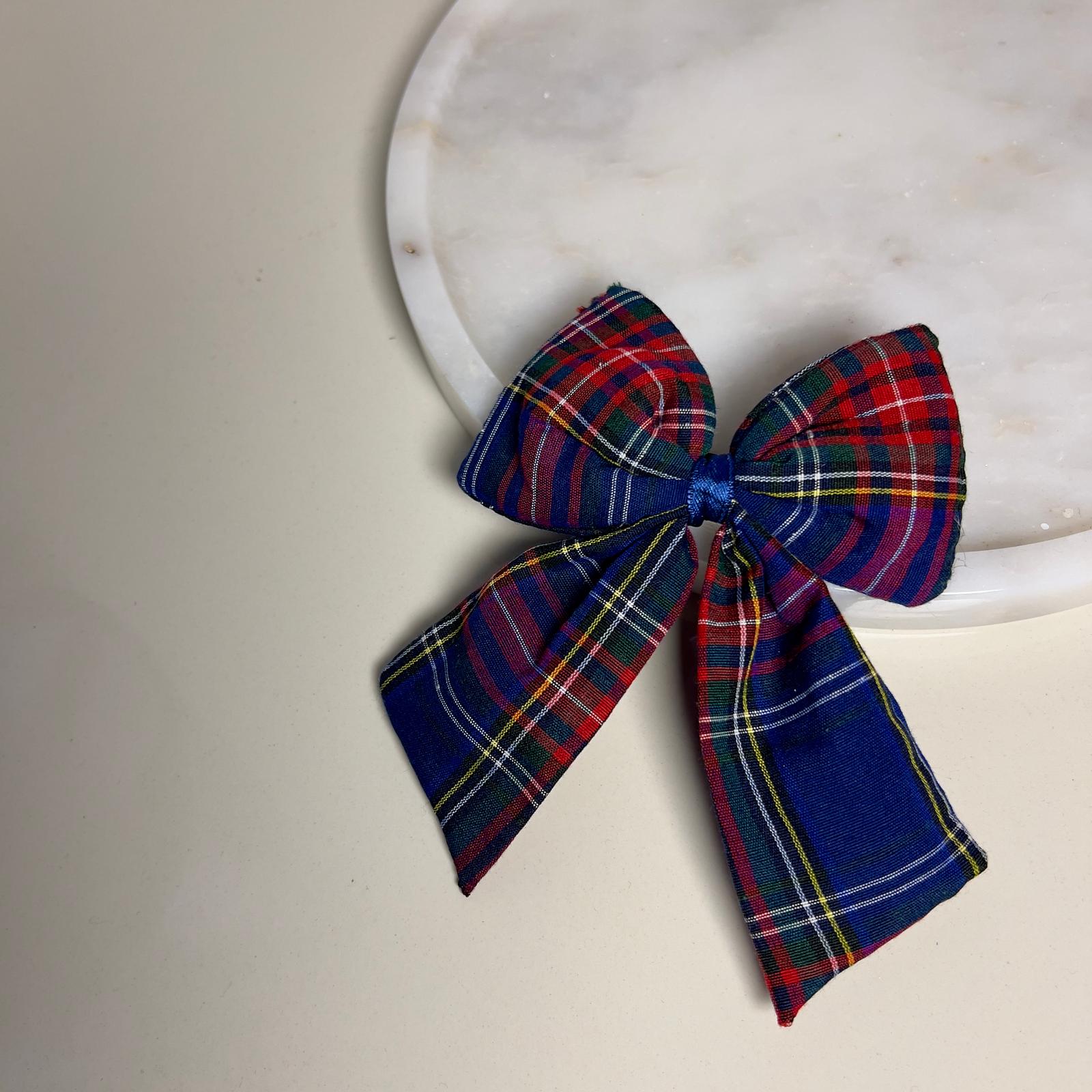 Mini Eko Hair Clips  - Mavi - Kırmızı