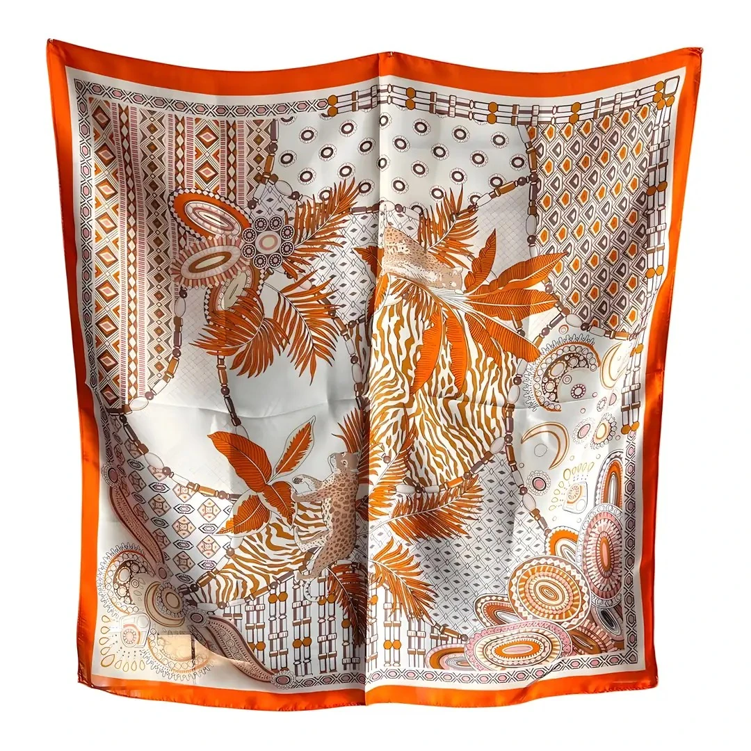 Desenli Eşarp - Şal - Fular 