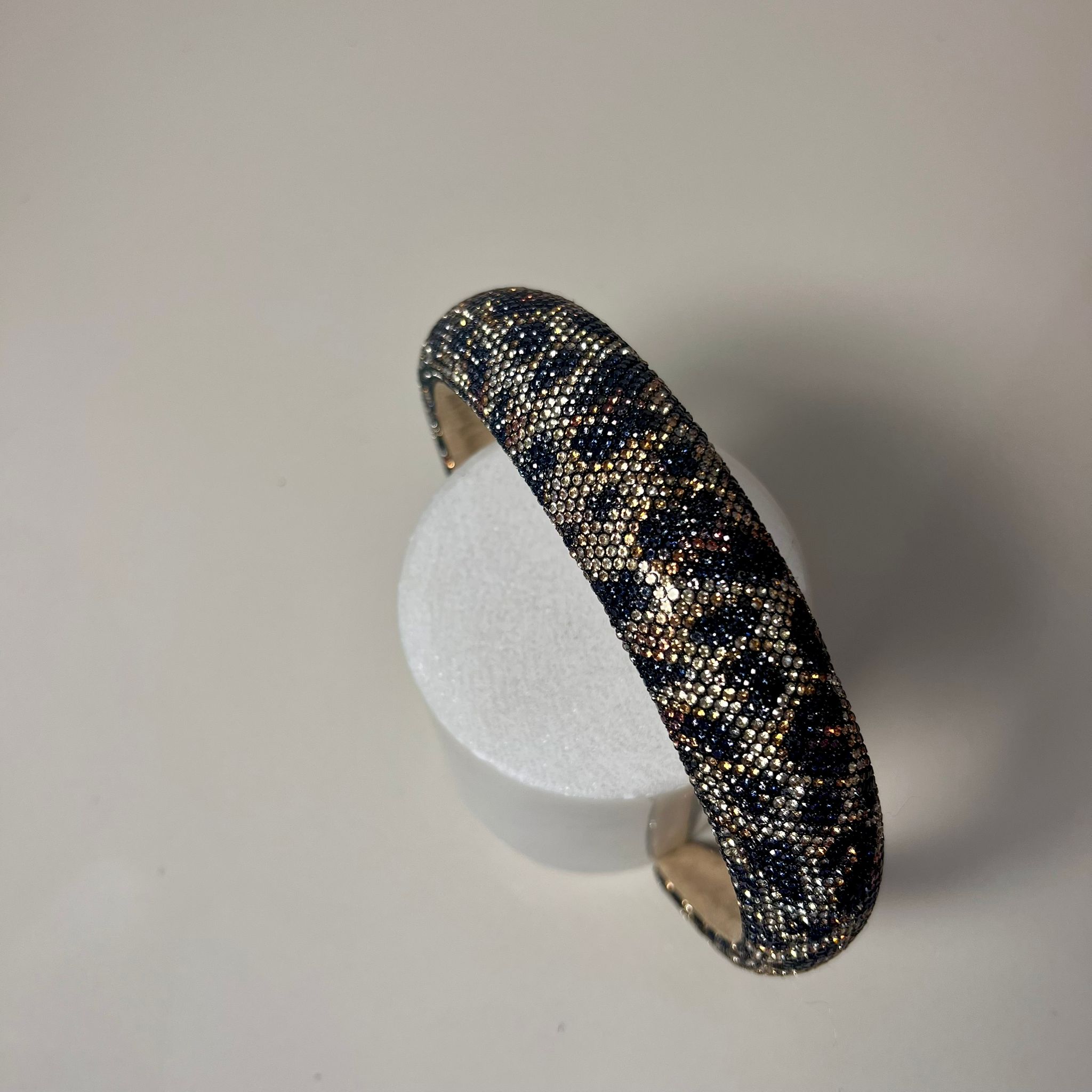 Zircon Stone Leopard Headband