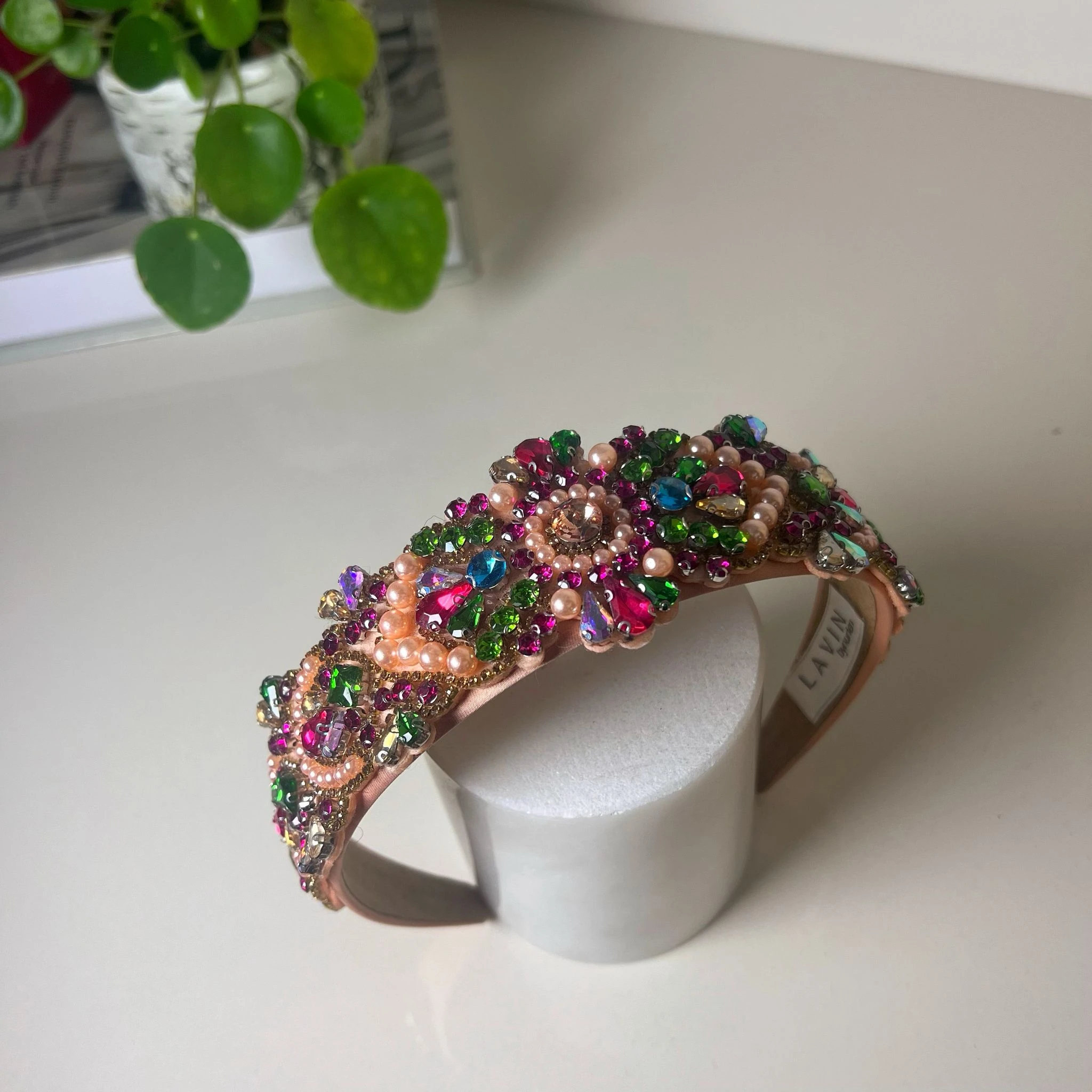 HOLLY - İşlemeli Taç Kadın Saç Aksesuarı